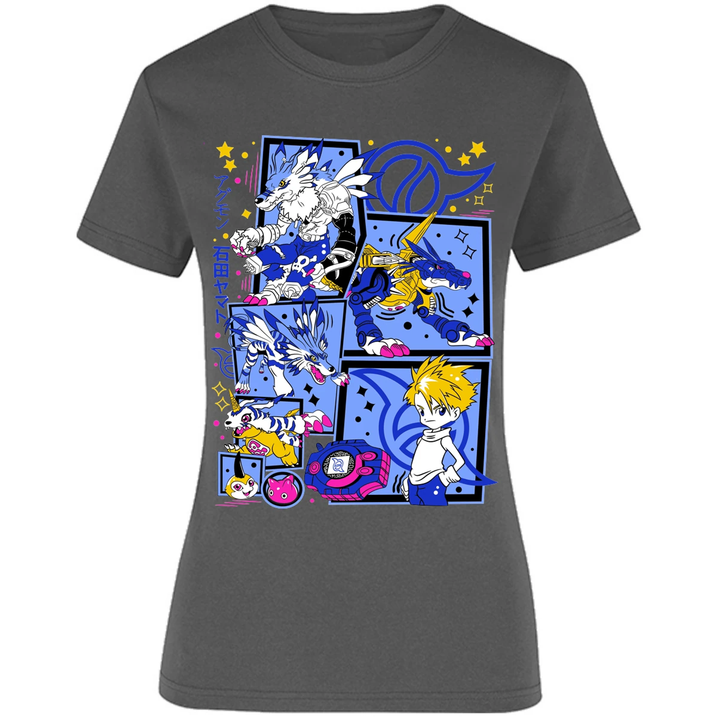 Blusa Digimon Diseo Digimon Blusa para Mujer 4