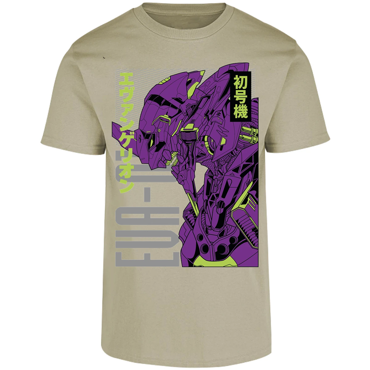 Playera Evangelion Eva 01 Anime para Adulto 34