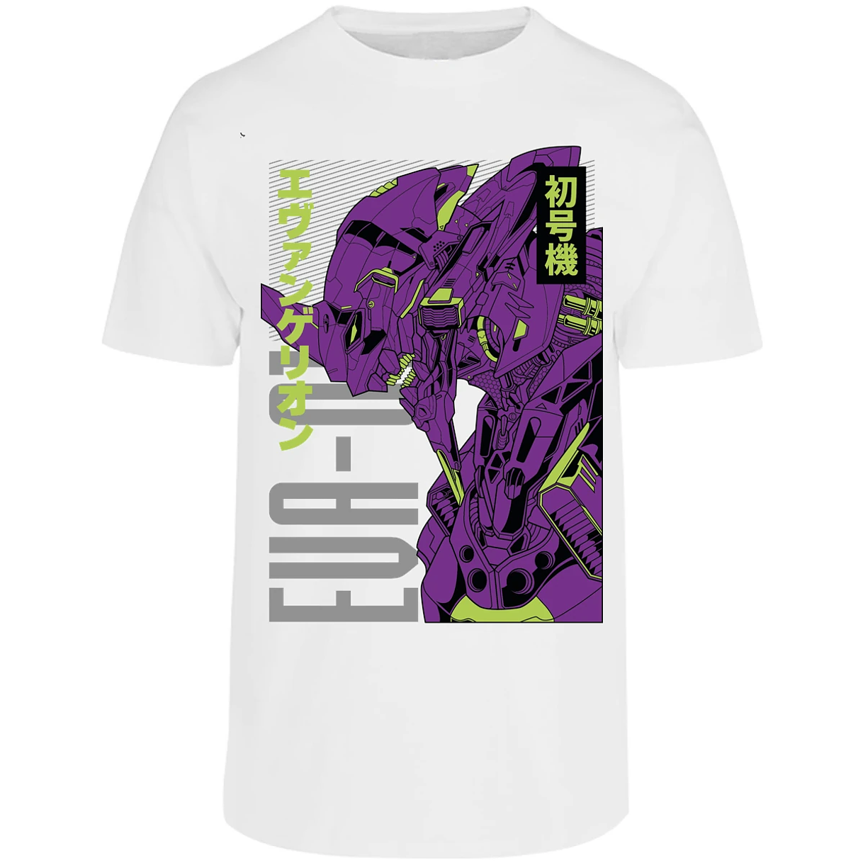 Playera Evangelion Eva 01 Anime para Adulto 38