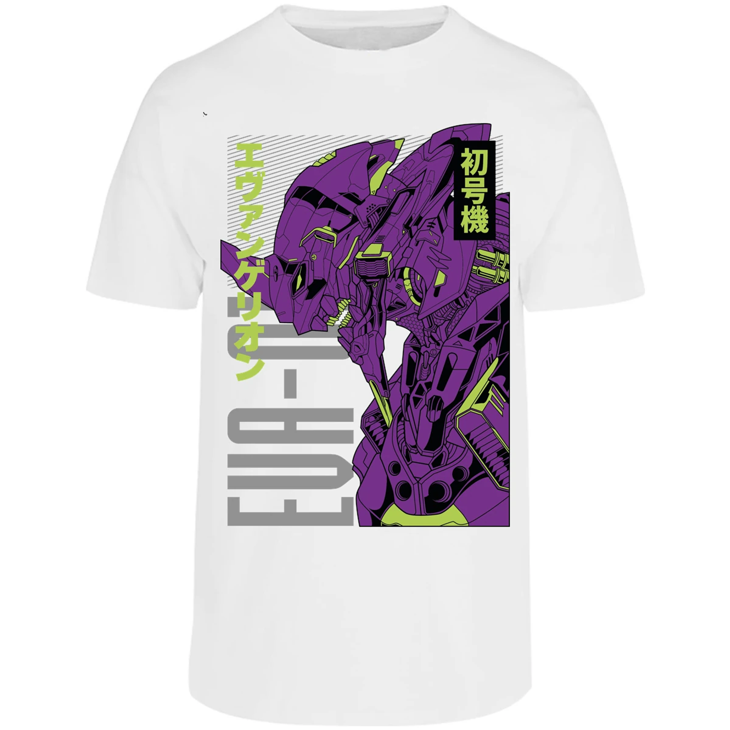 Playera Evangelion Eva 01 Anime para Adulto 38