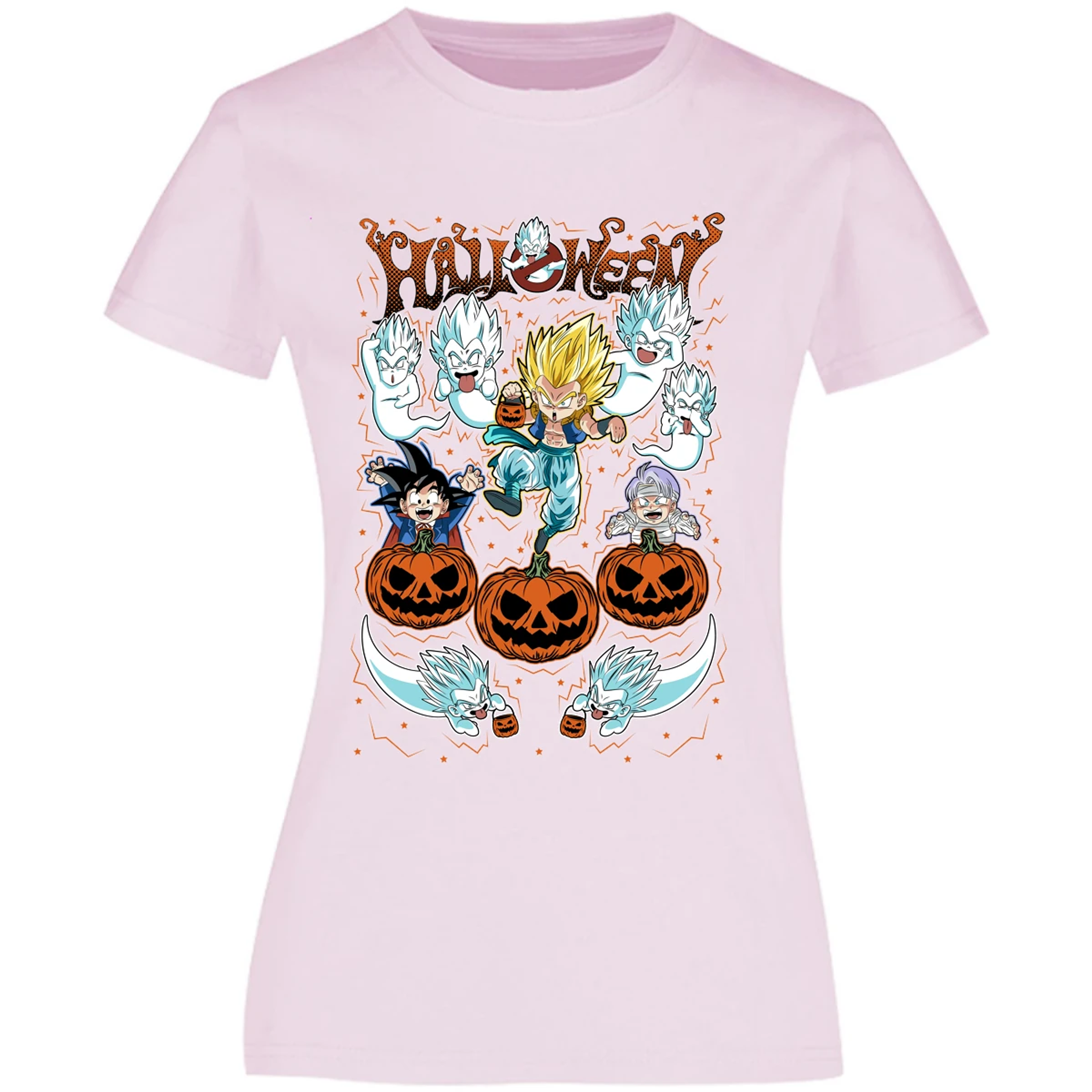 Blusa Dragon Ball Gotenks Halloween Blusa para Mujer 13