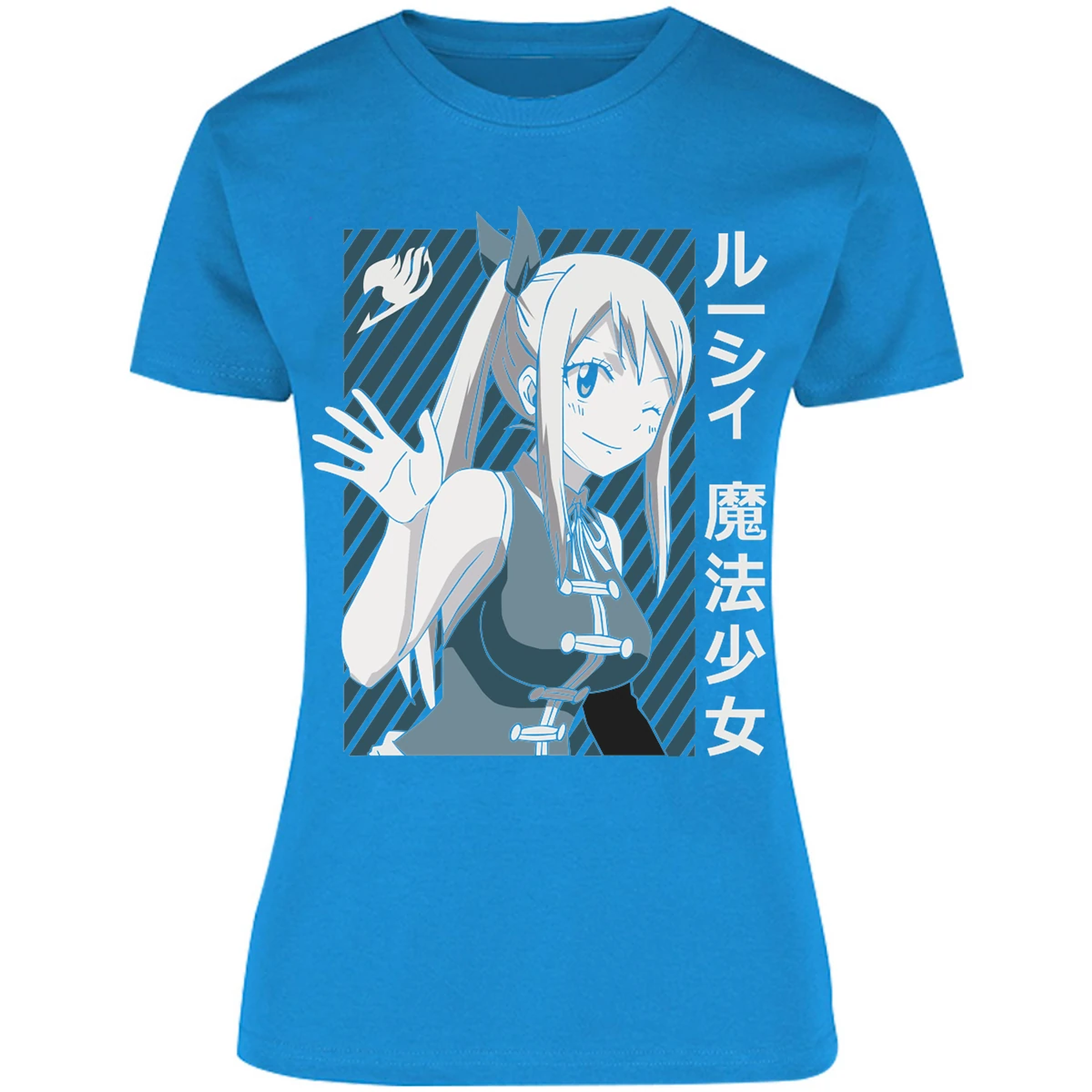 Blusa Fairy Tail Lucy Heartfilia Blusa para Mujer 18