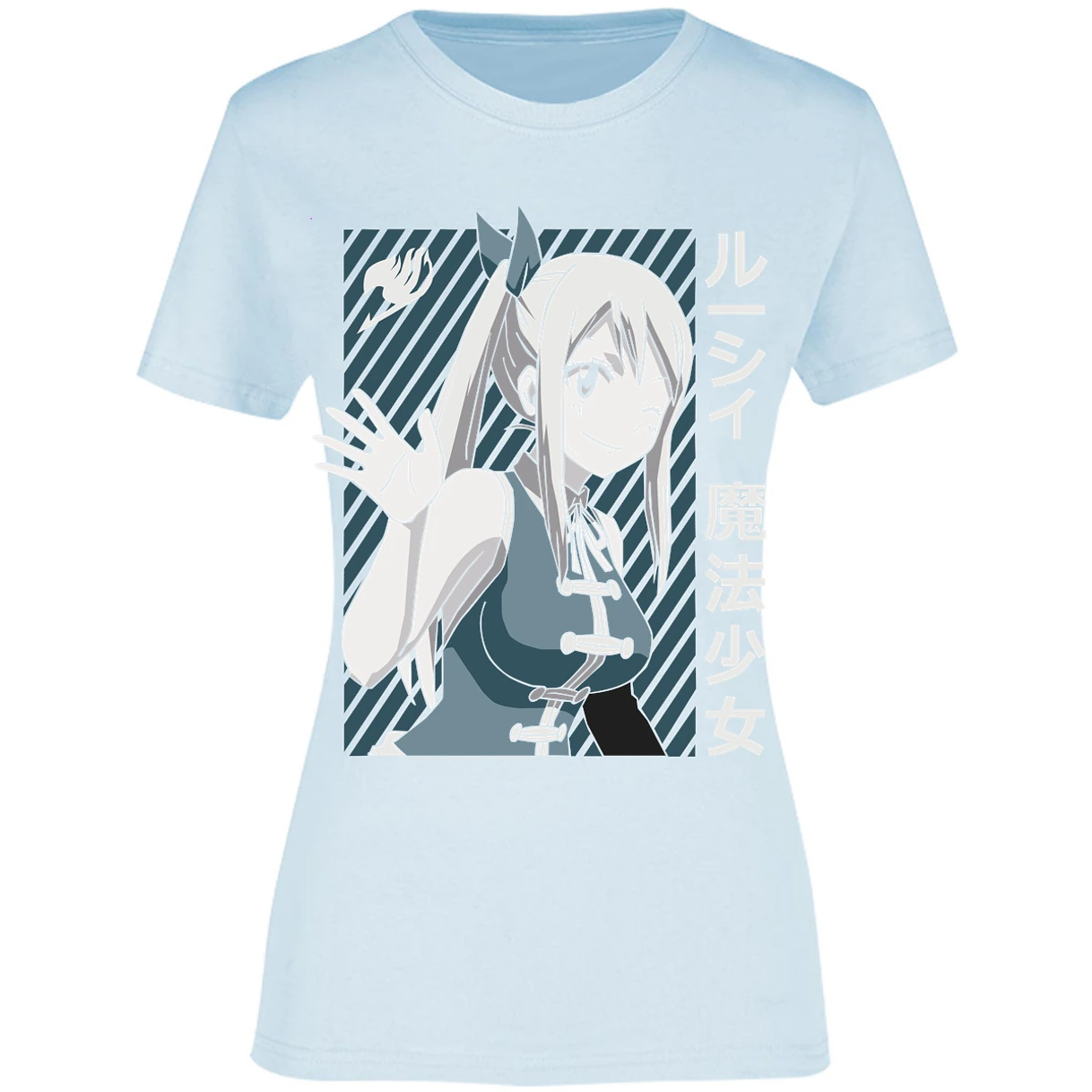 Blusa Fairy Tail Lucy Heartfilia Blusa para Mujer 1