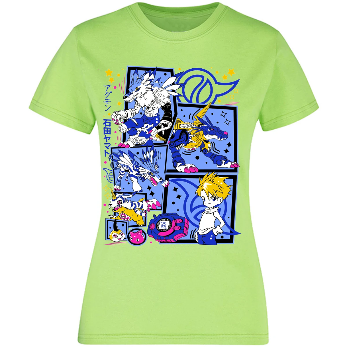 Blusa Digimon Diseo Digimon Blusa para Mujer 17