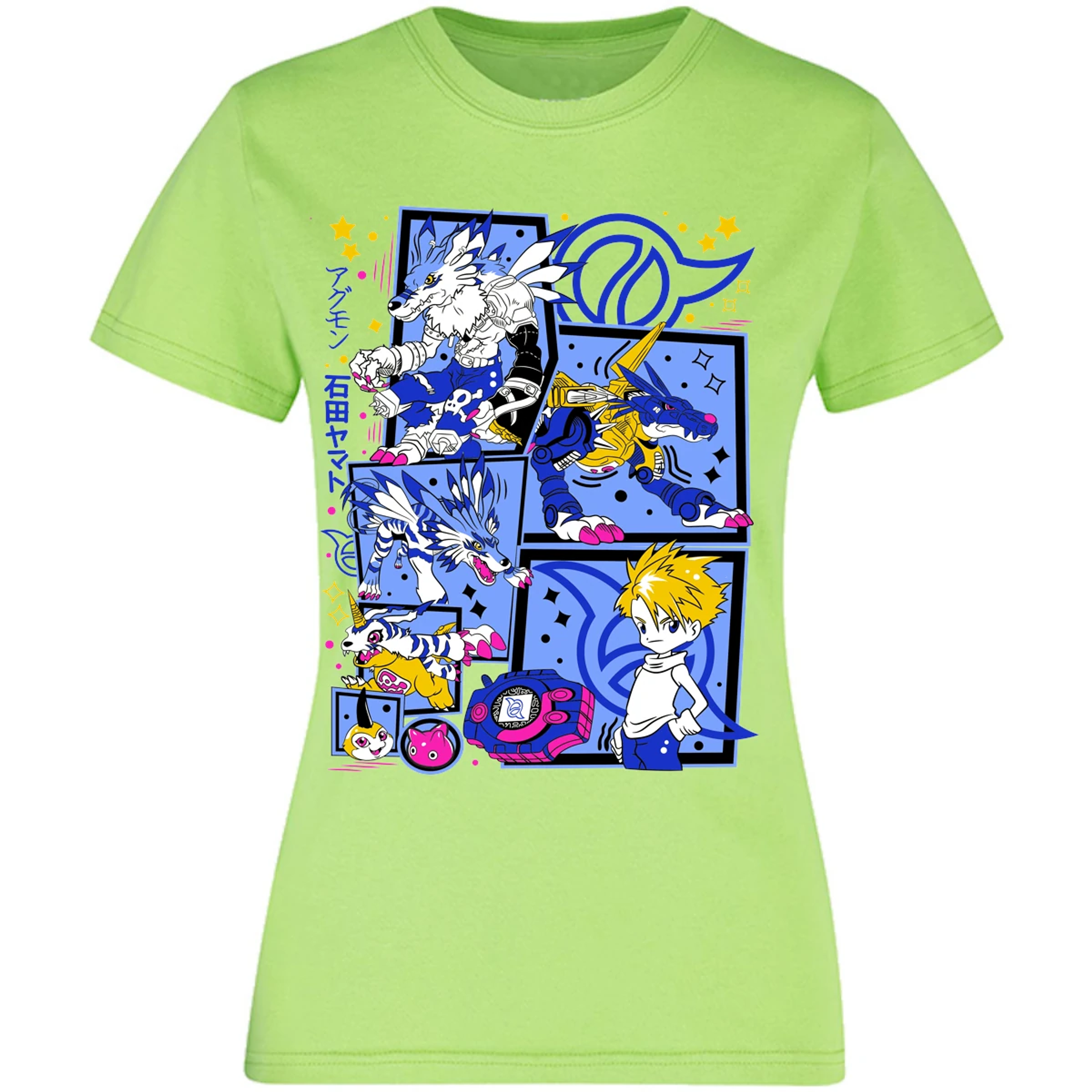 Blusa Digimon Diseo Digimon Blusa para Mujer 17
