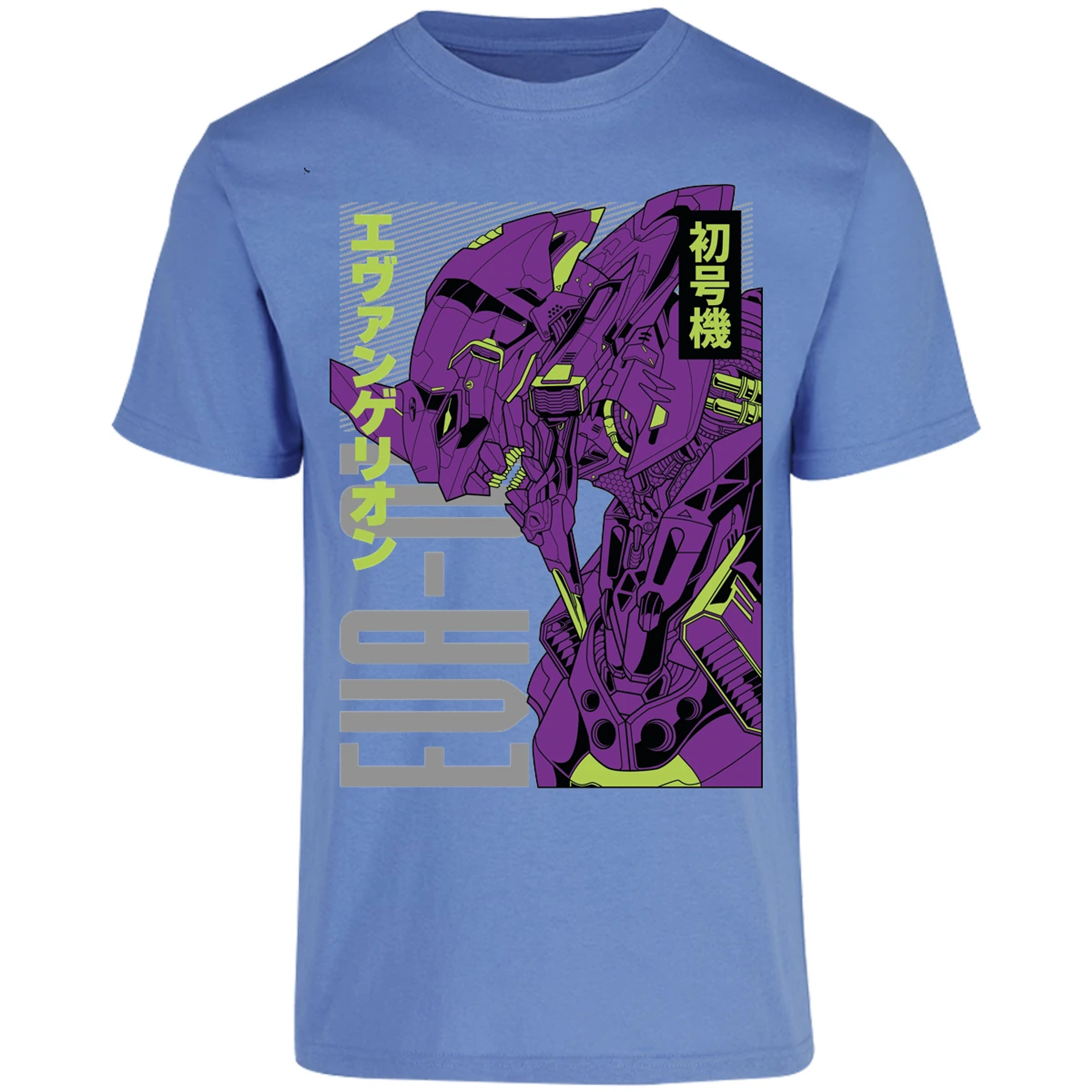 Playera Evangelion Eva 01 Anime para Adulto 11