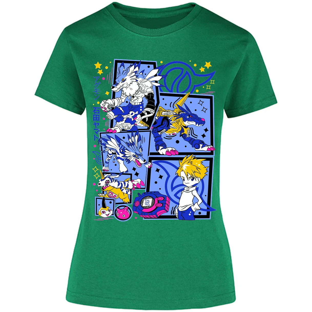 Blusa Digimon Diseo Digimon Blusa para Mujer 13