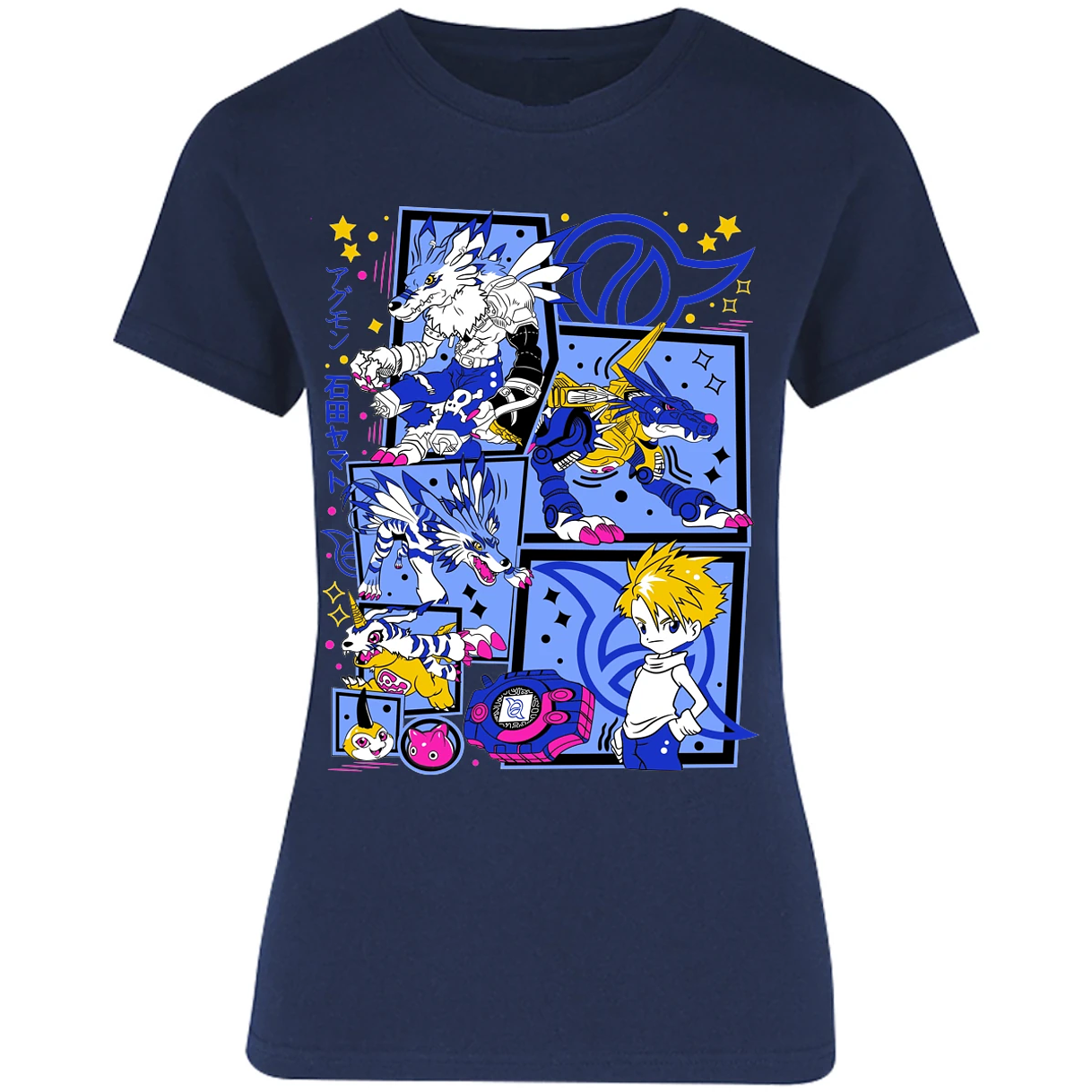 Blusa Digimon Diseo Digimon Blusa para Mujer 10