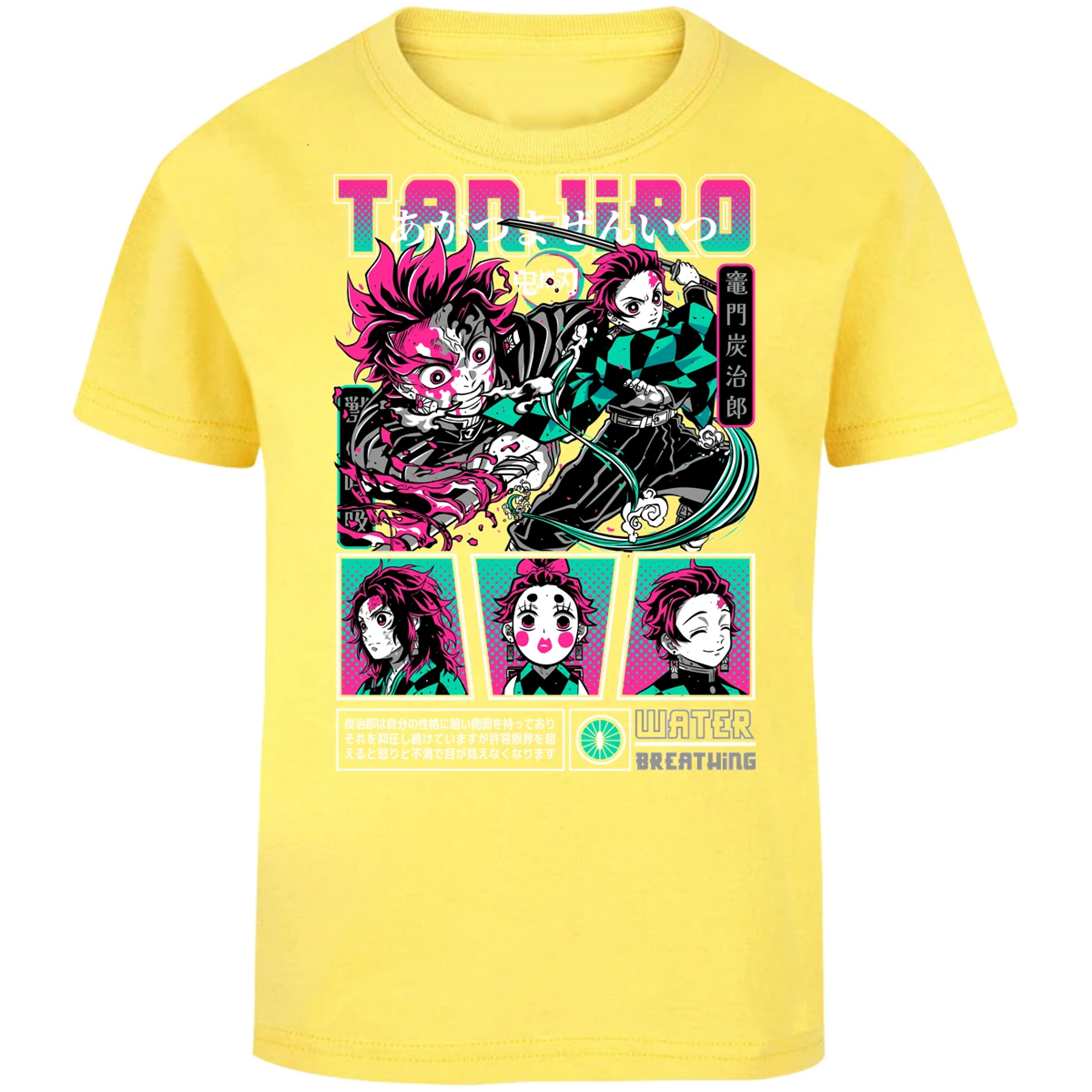 Playera Demon Slayer Tanjiro para Niño 12