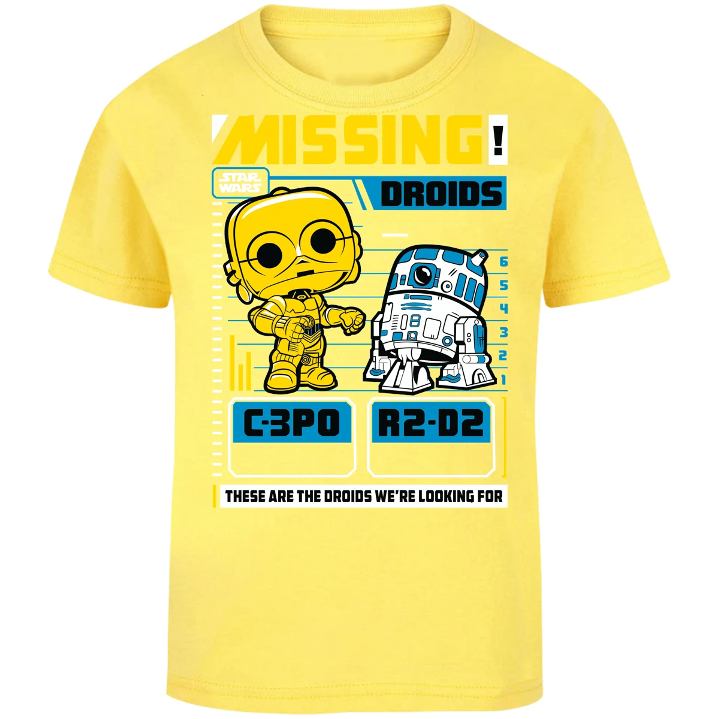 Playera Es De Series Y Peliculas Funko Missing Droids para Niño 3