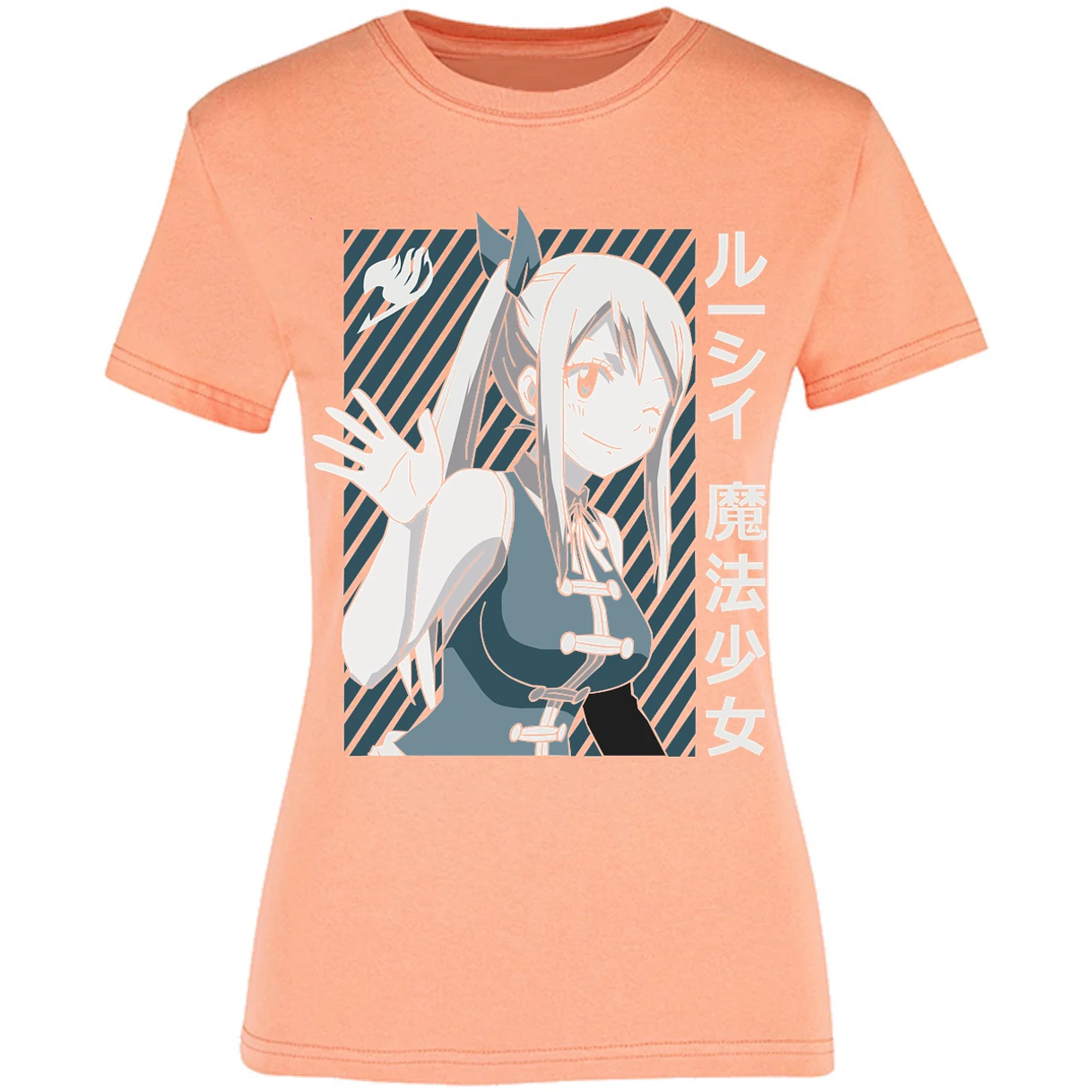 Blusa Fairy Tail Lucy Heartfilia Blusa para Mujer 16