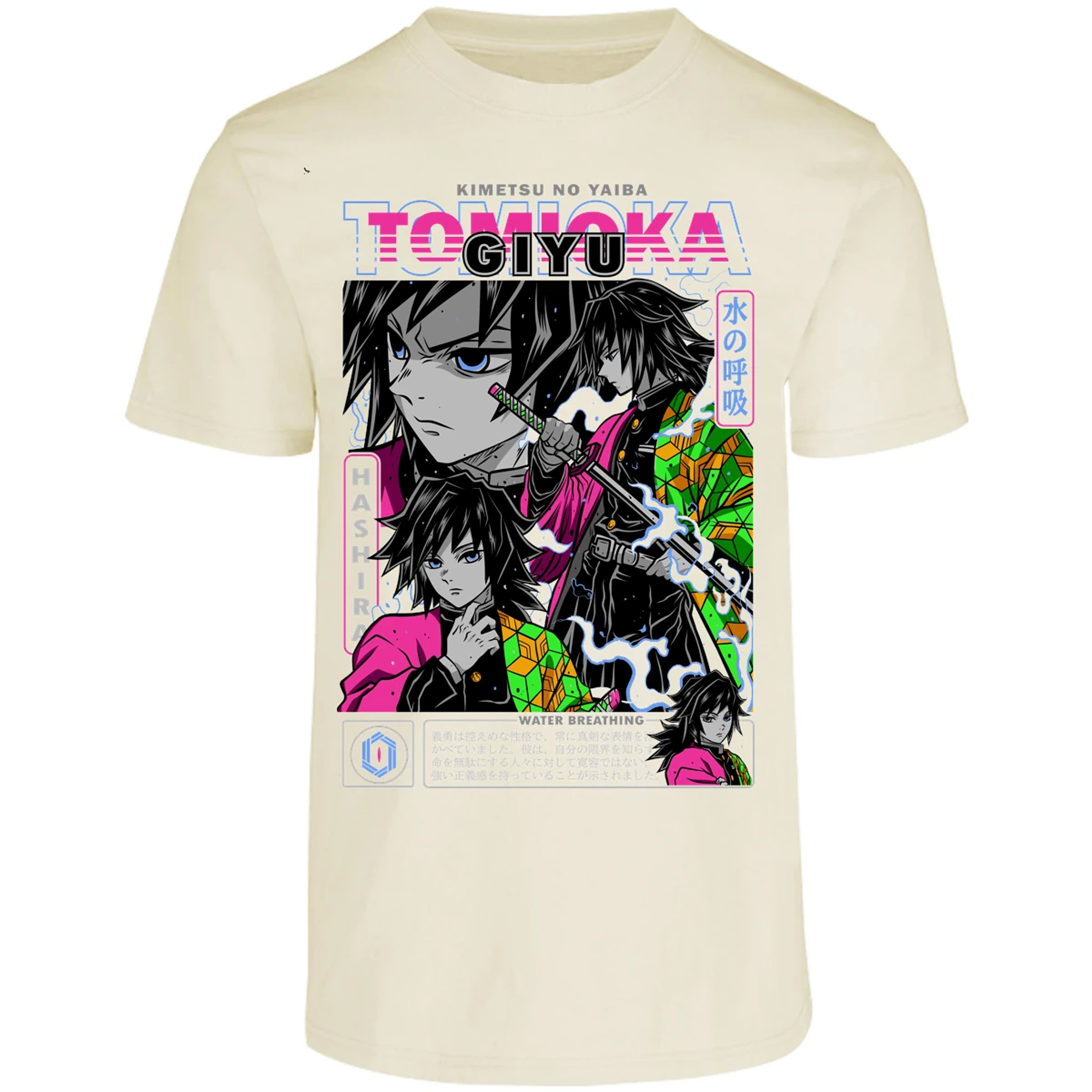Playera Demon Slayer Tomioka para Adulto 19