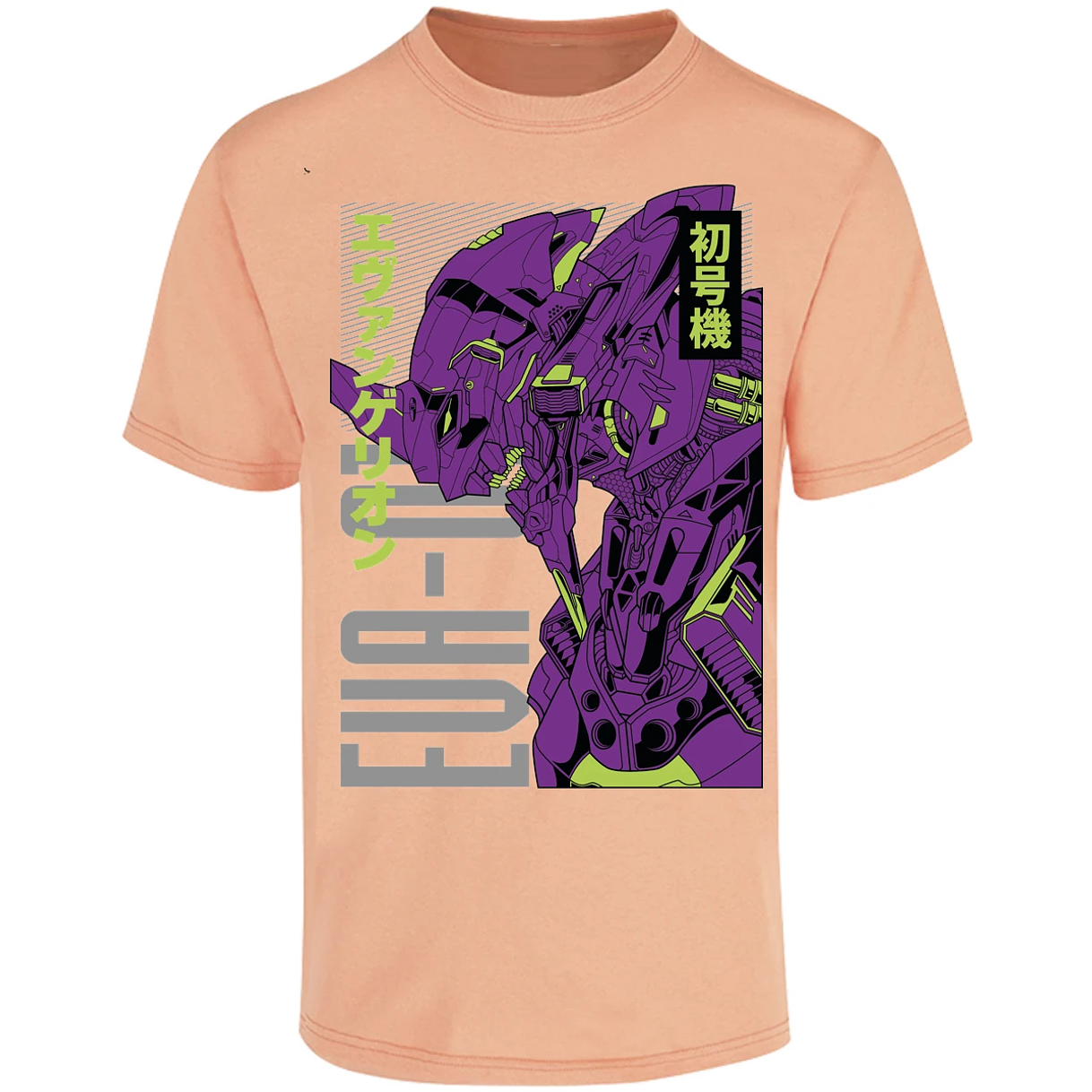 Playera Evangelion Eva 01 Anime para Adulto 42