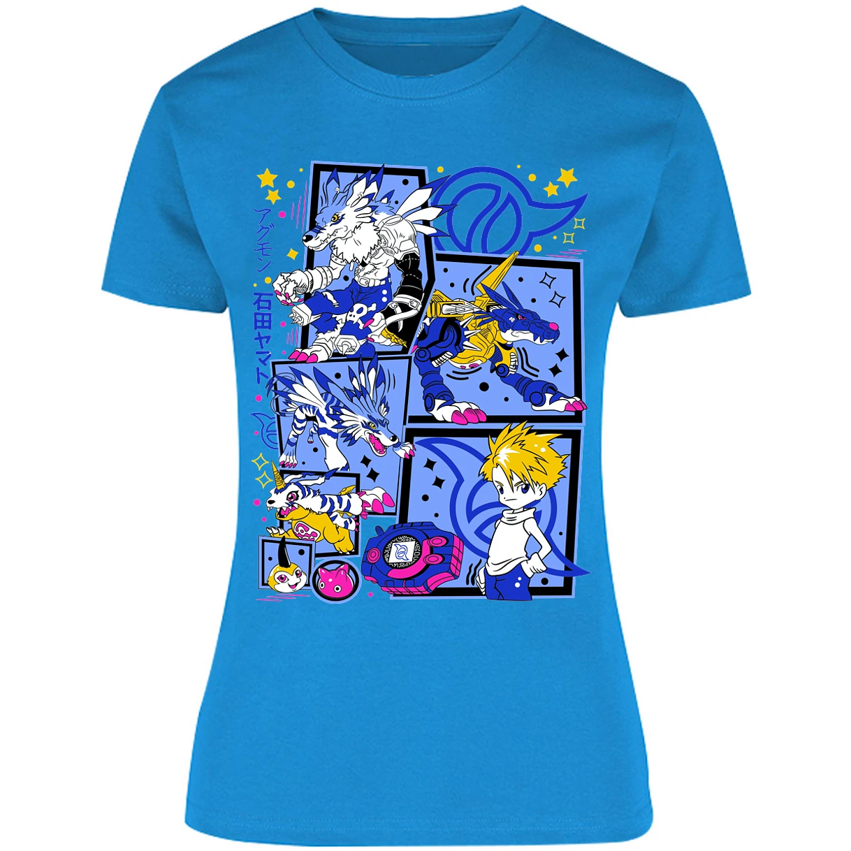 Blusa Digimon Diseo Digimon Blusa para Mujer 14