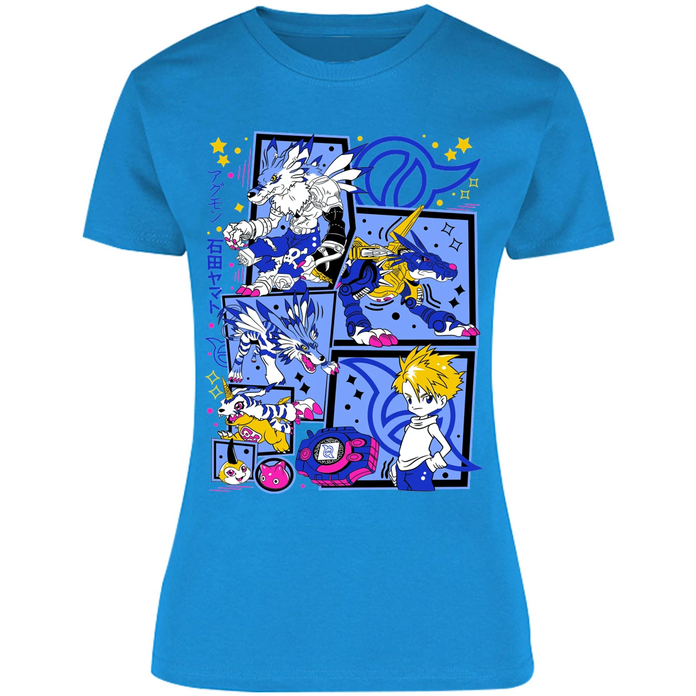 Blusa Digimon Diseo Digimon Blusa para Mujer 14