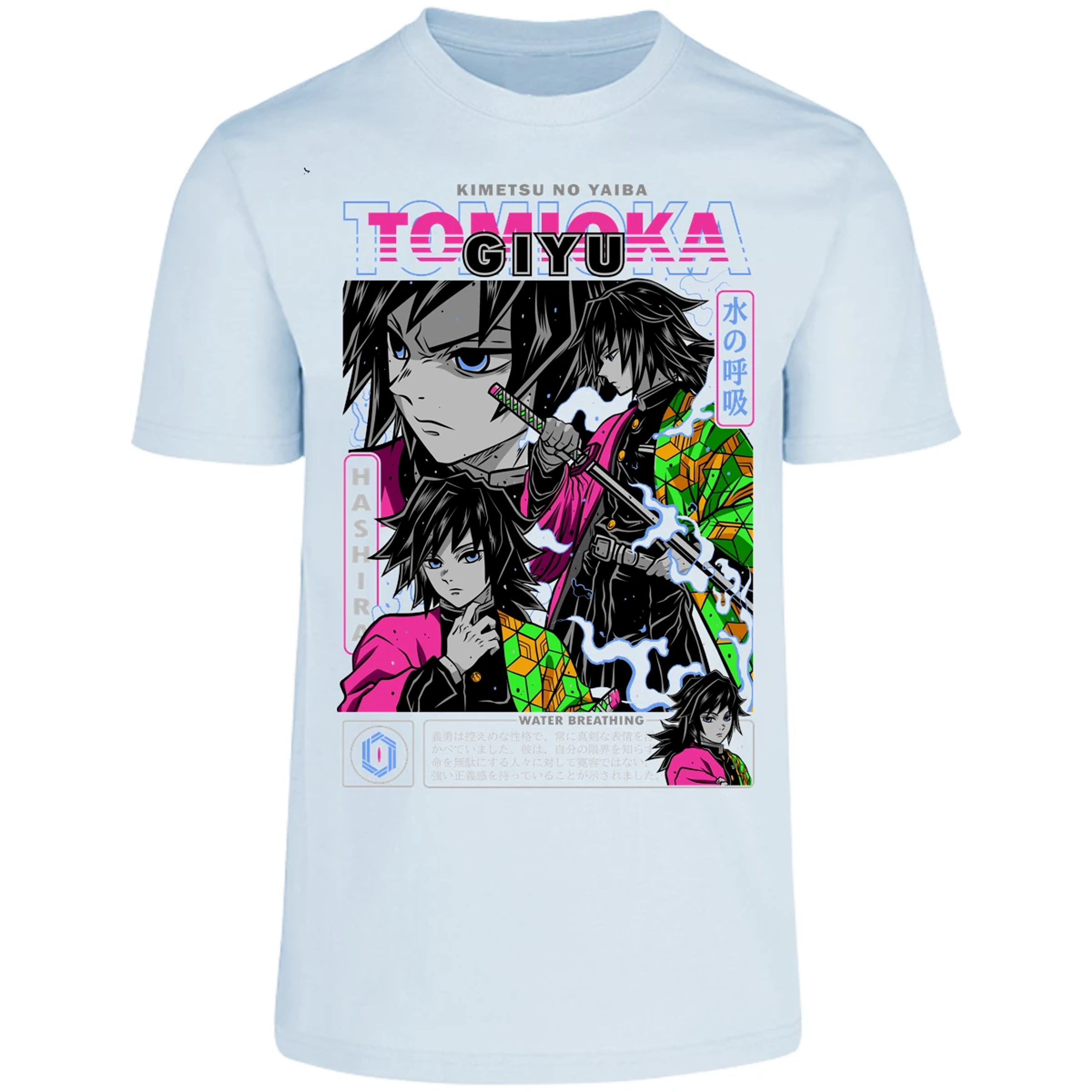 Playera Demon Slayer Tomioka para Adulto 25