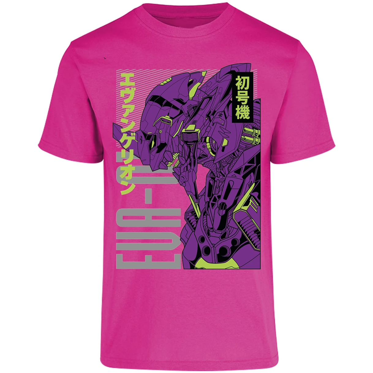 Playera Evangelion Eva 01 Anime para Adulto 30