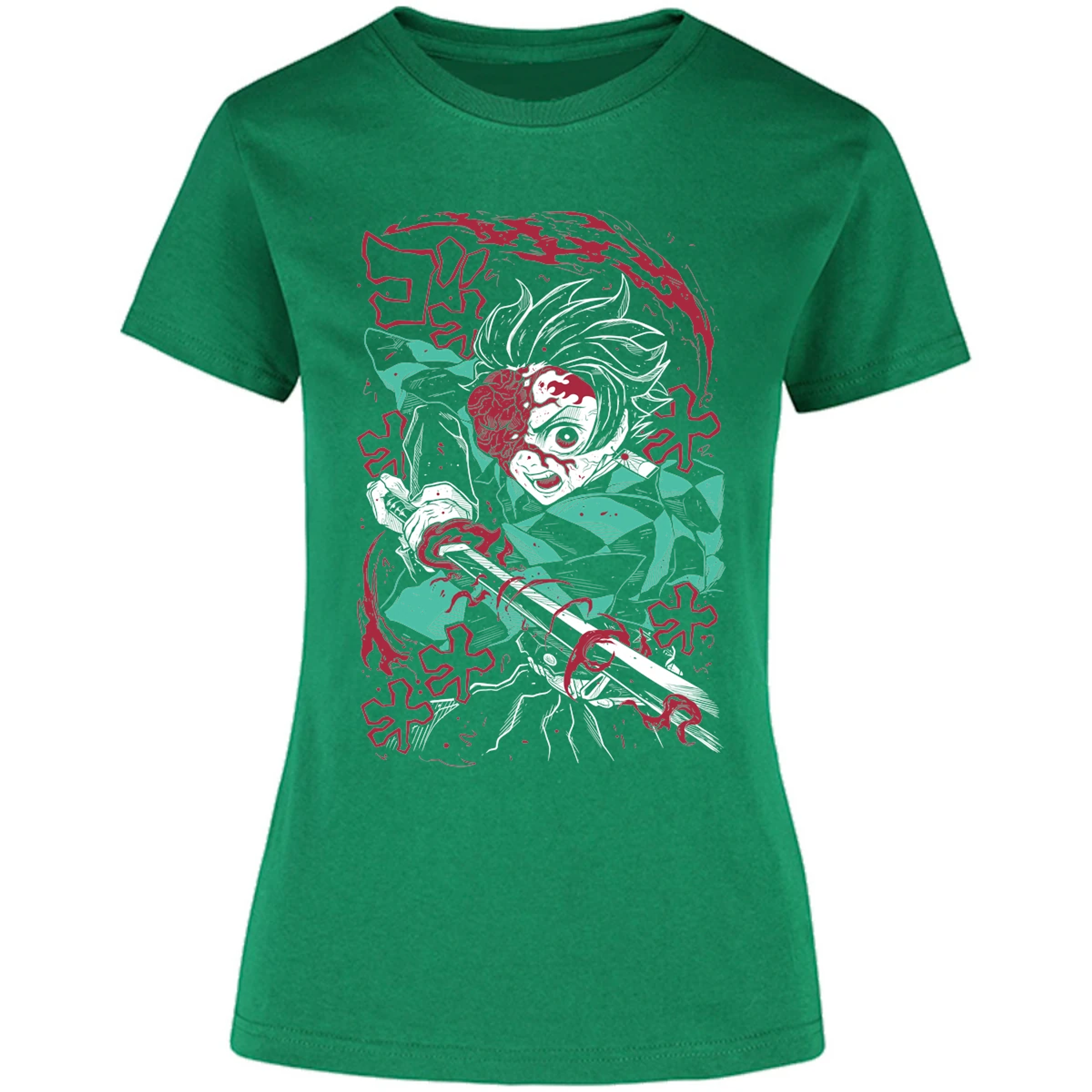 Blusa Demon Slayer Demon Tanjiro Blusa para Mujer 2