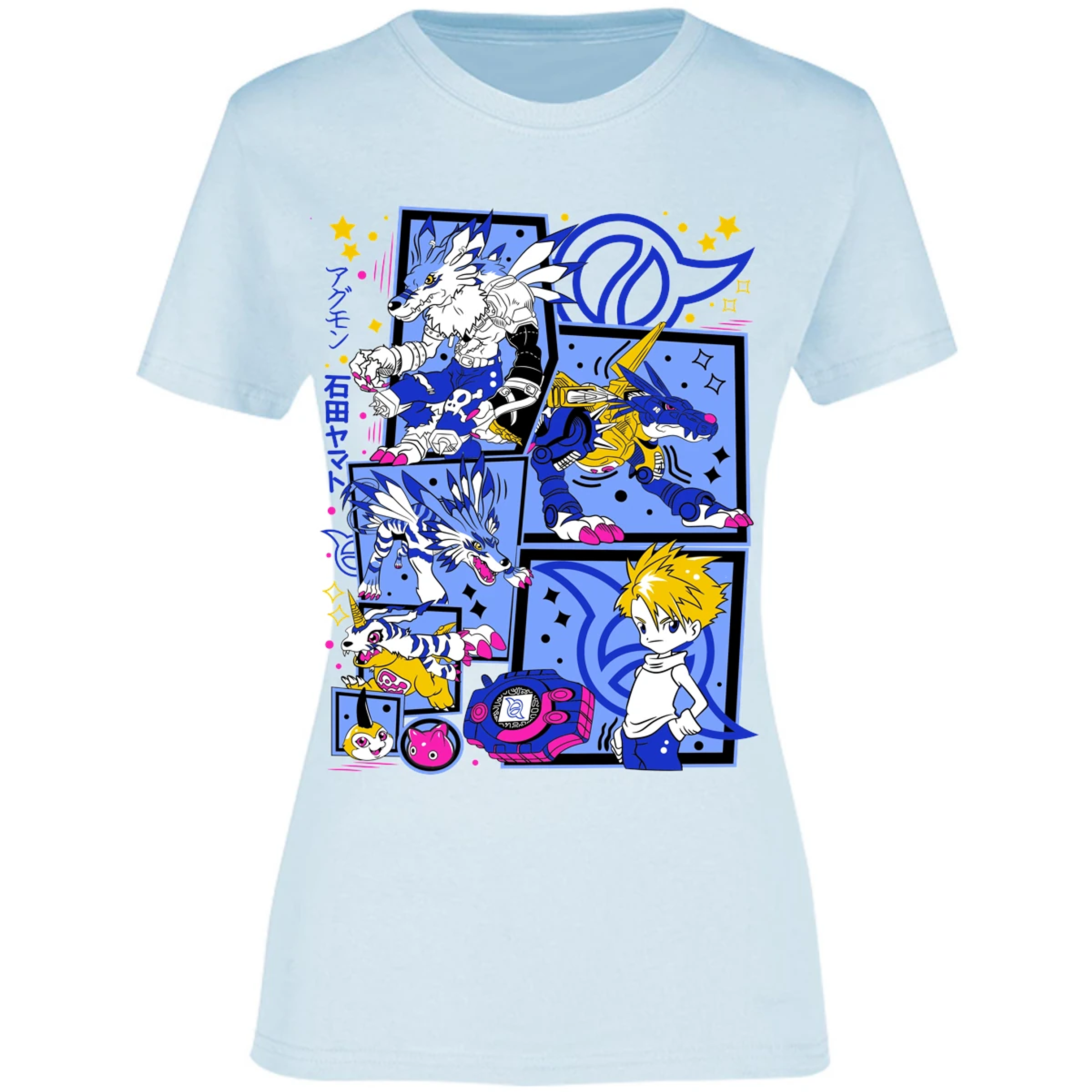 Blusa Digimon Diseo Digimon Blusa para Mujer 11