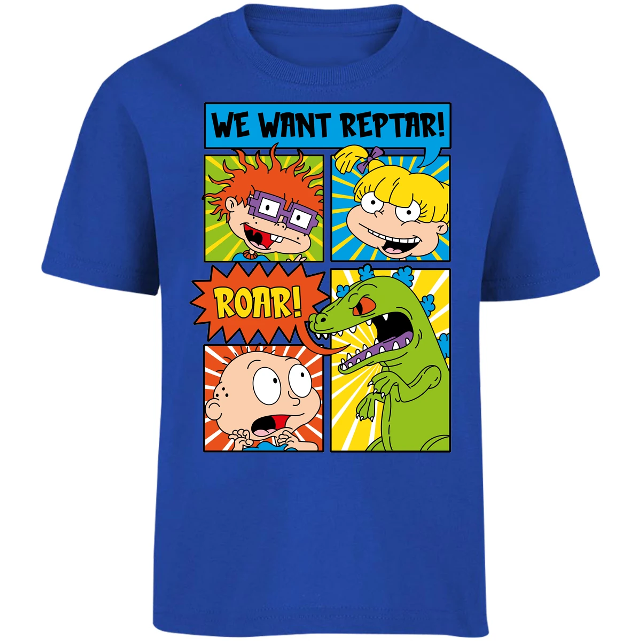 Playera Es De Series Y Peliculas We Want Reptar Rugrats para Niño 13