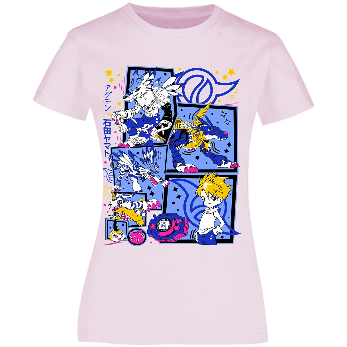 Blusa Digimon Diseo Digimon Blusa para Mujer 9