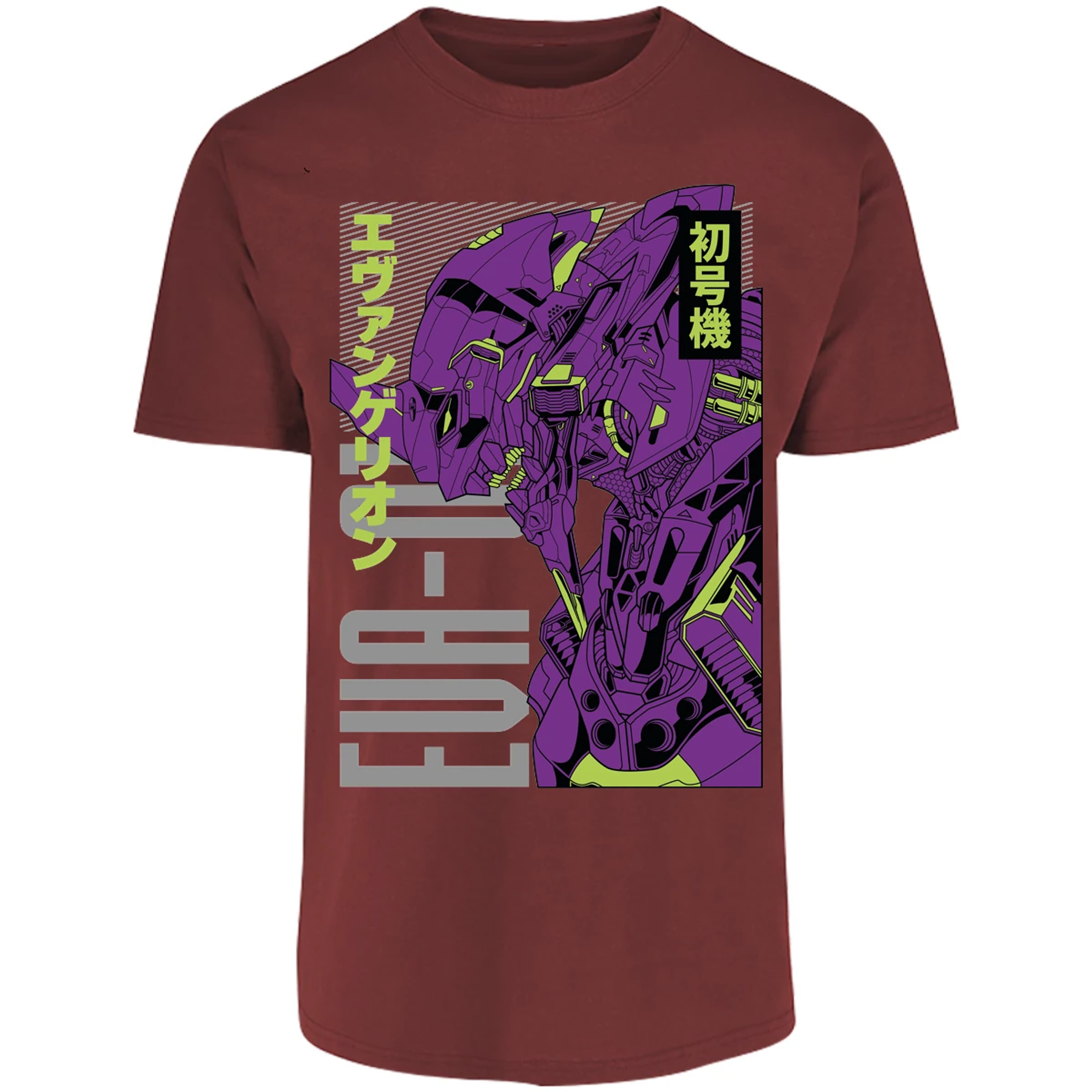Playera Evangelion Eva 01 Anime para Adulto 28