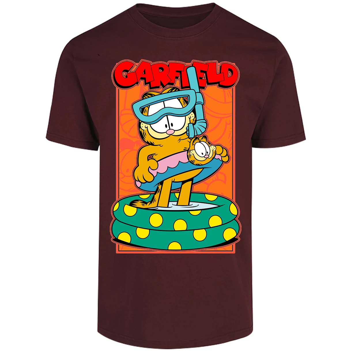 Playera Es De Series Y Peliculas Garfield Pool para Adulto 1