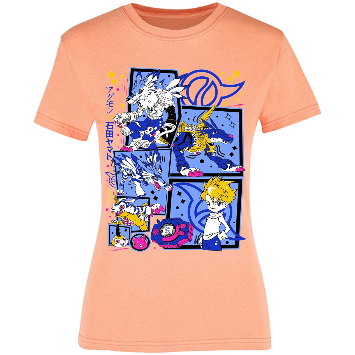 Blusa Digimon Diseo Digimon Blusa para Mujer 12