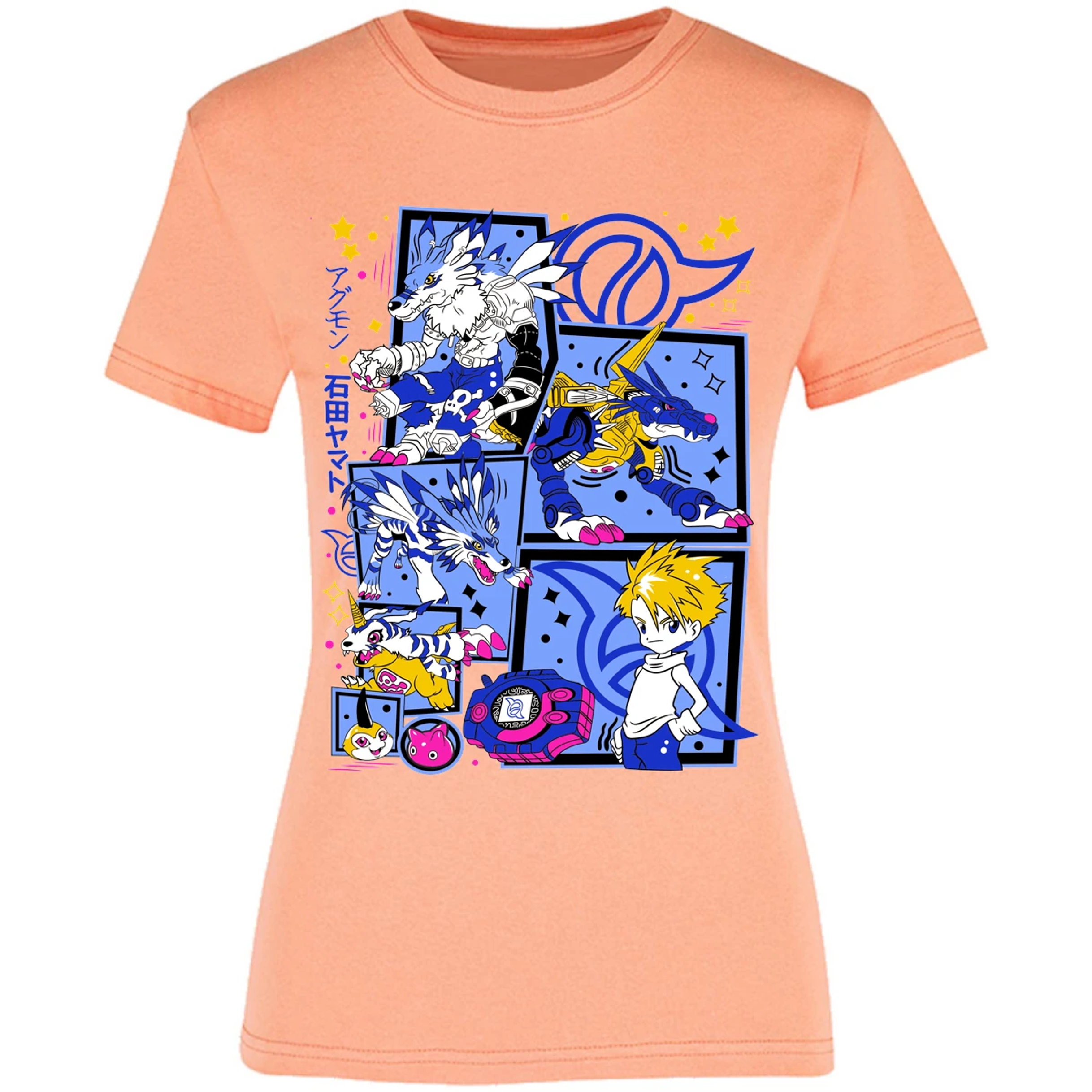 Blusa Digimon Diseo Digimon Blusa para Mujer 12