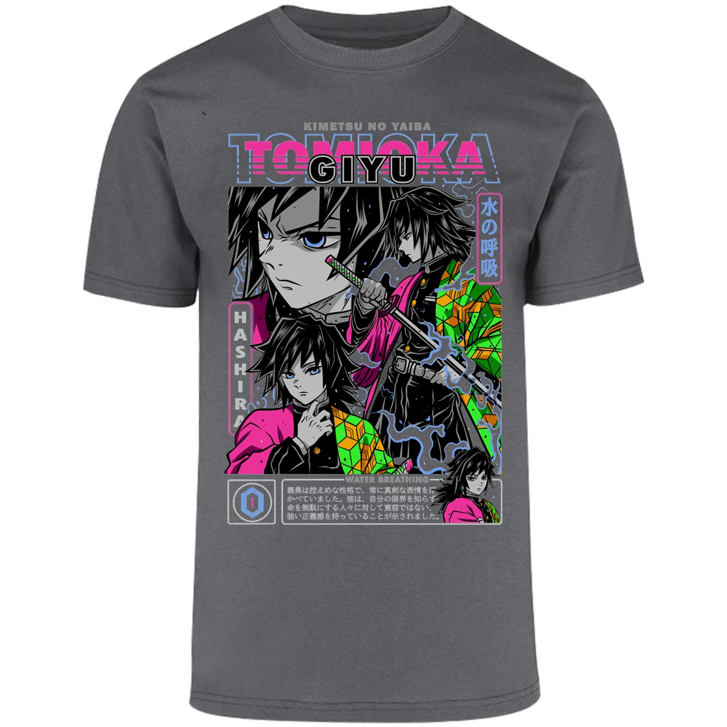 Playera Demon Slayer Tomioka para Adulto 18