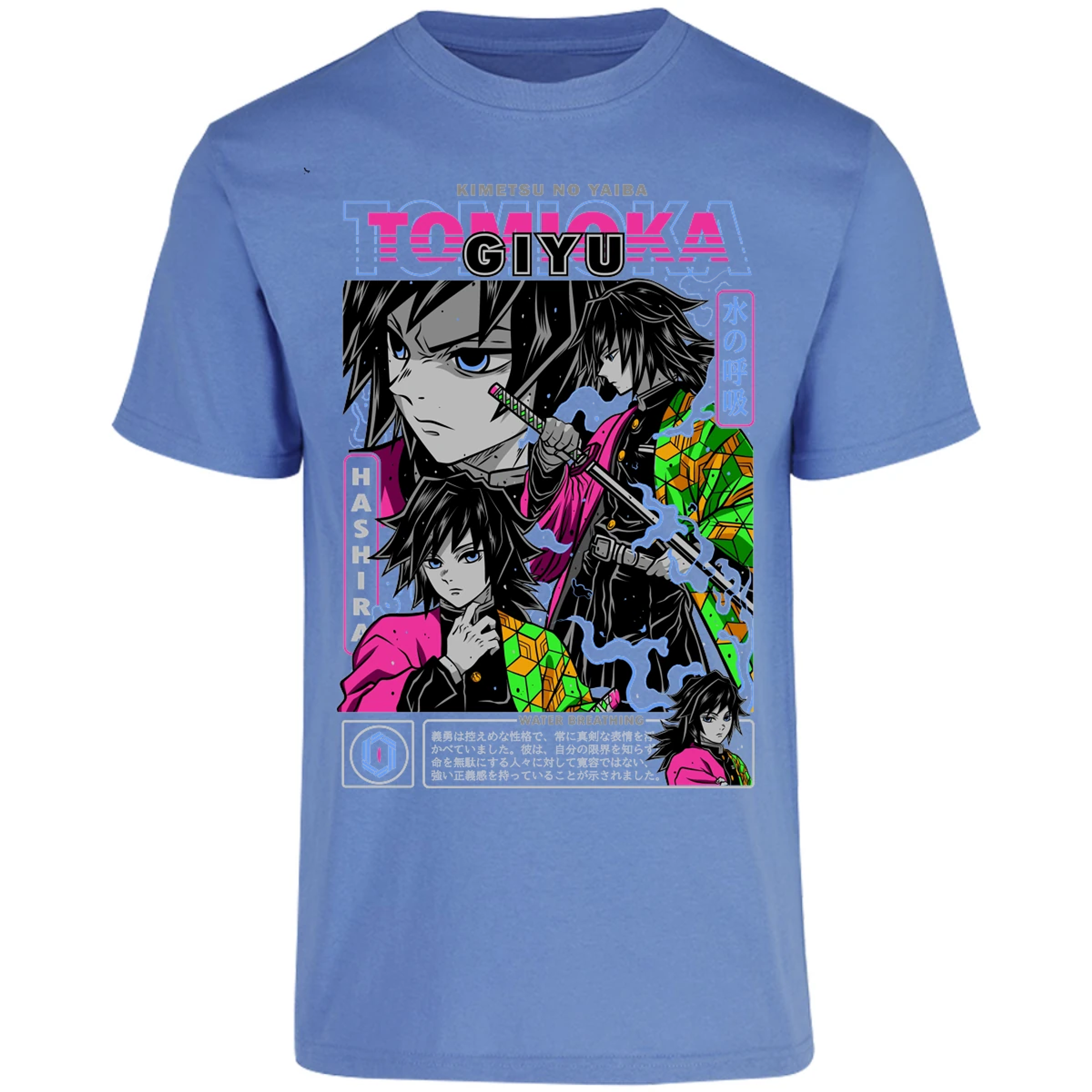 Playera Demon Slayer Tomioka para Adulto 21