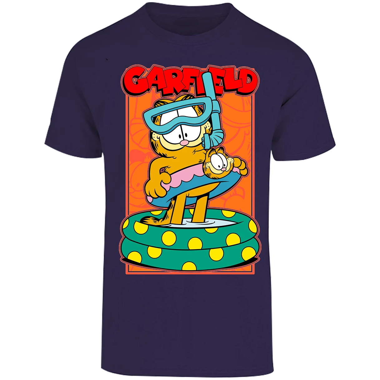 Playera Es De Series Y Peliculas Garfield Pool para Adulto 2