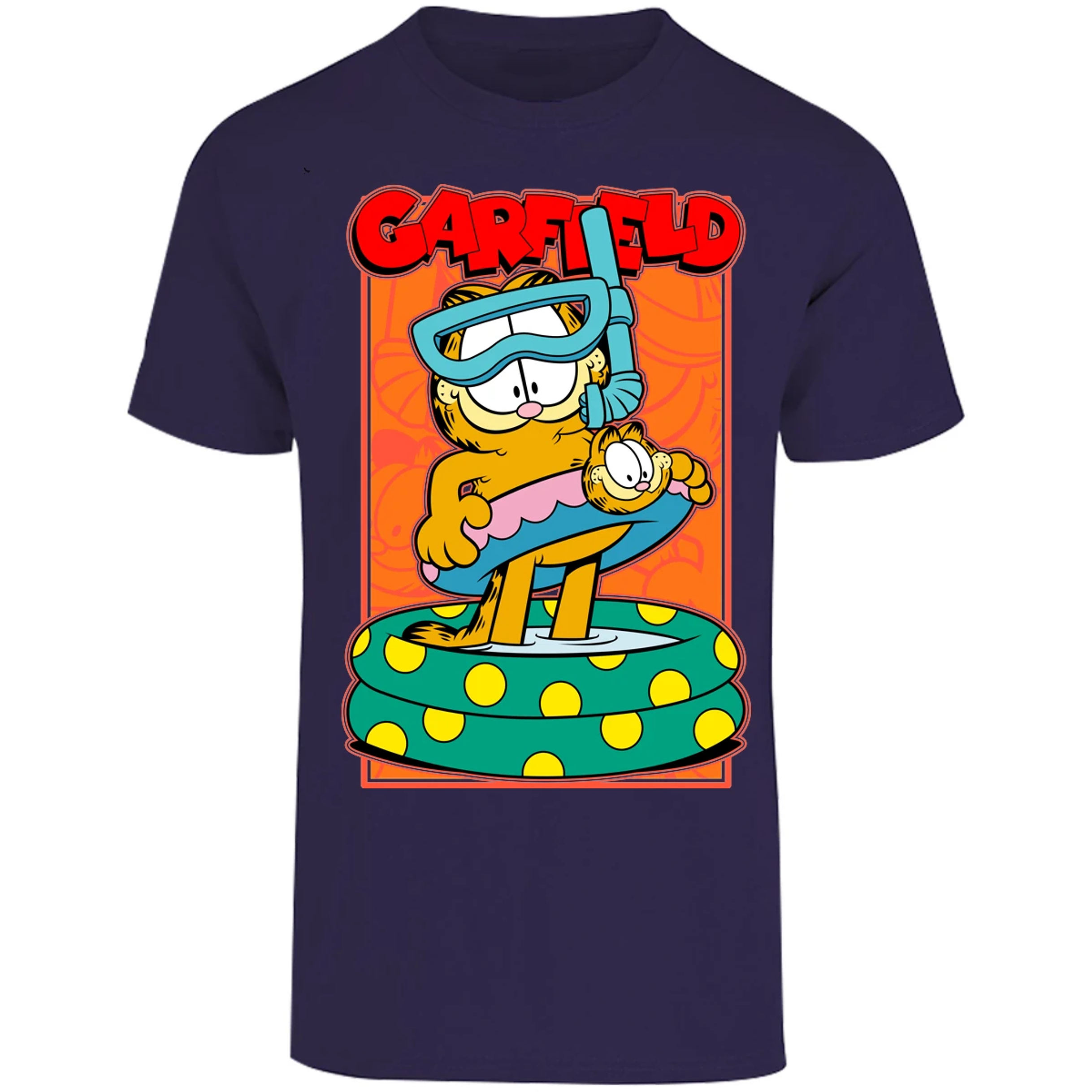 Playera Es De Series Y Peliculas Garfield Pool para Adulto 2