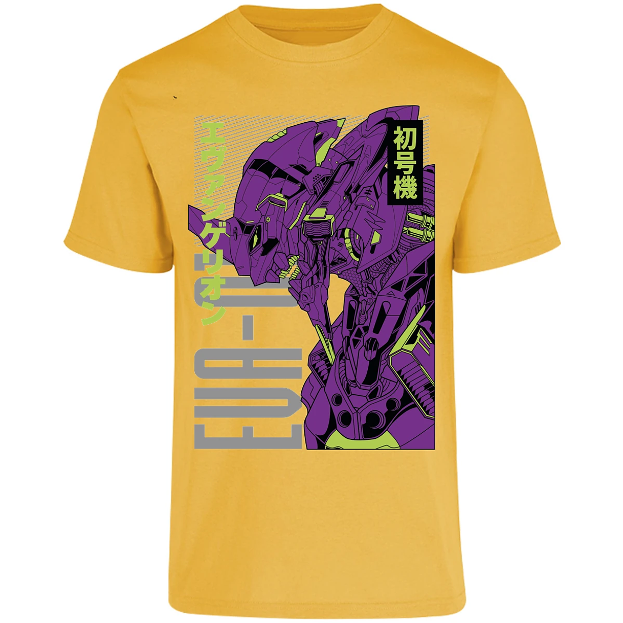 Playera Evangelion Eva 01 Anime para Adulto 7