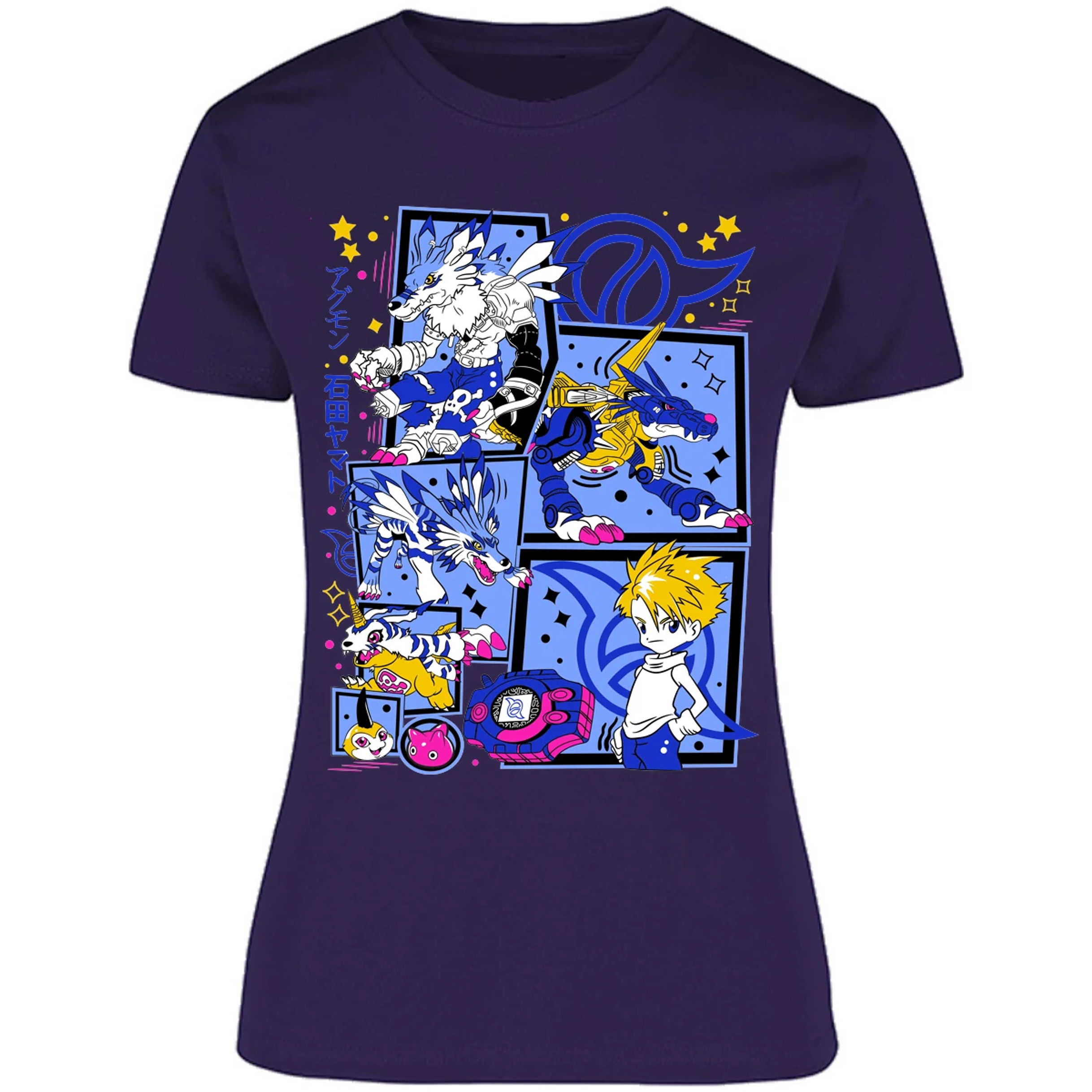 Blusa Digimon Diseo Digimon Blusa para Mujer 8