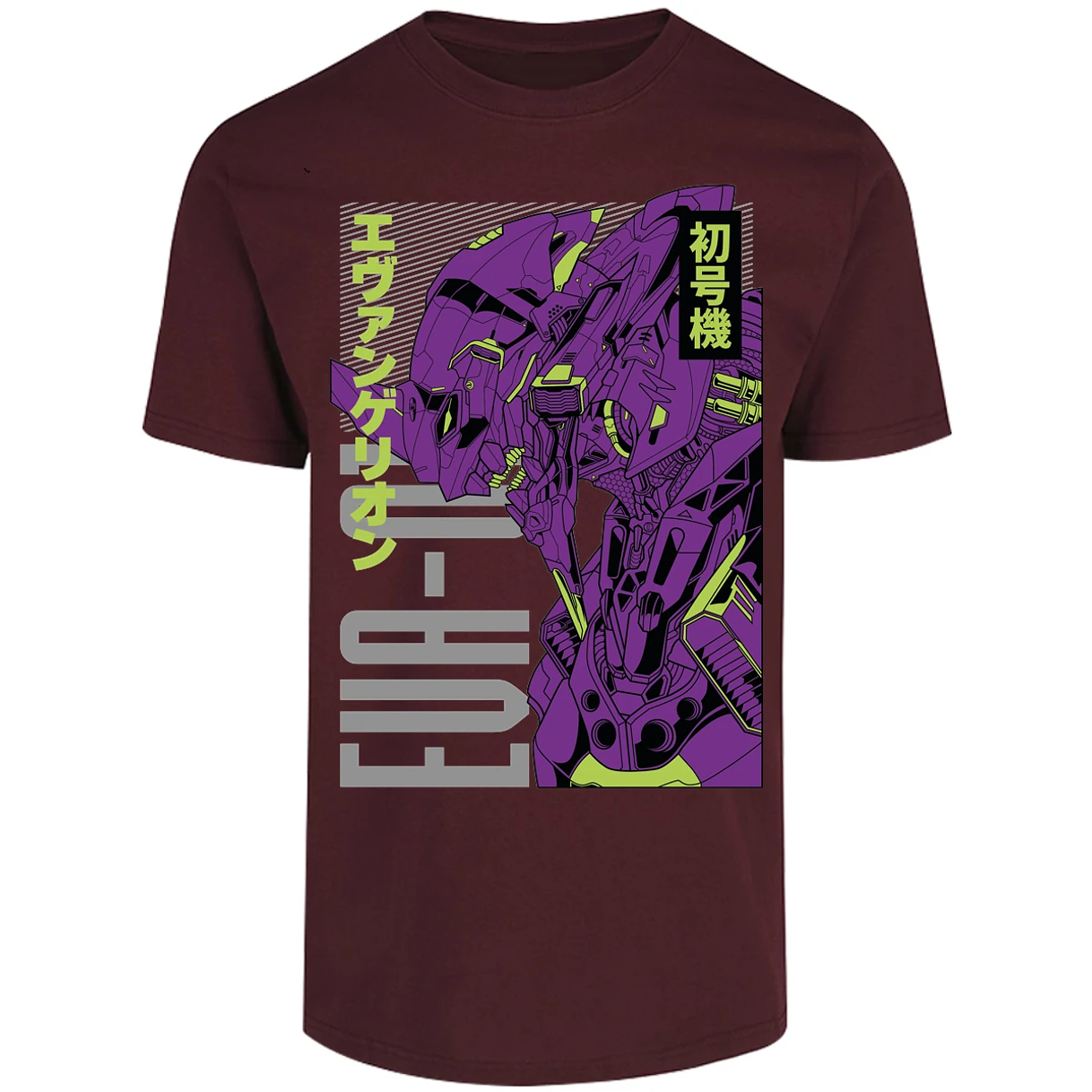 Playera Evangelion Eva 01 Anime para Adulto 44