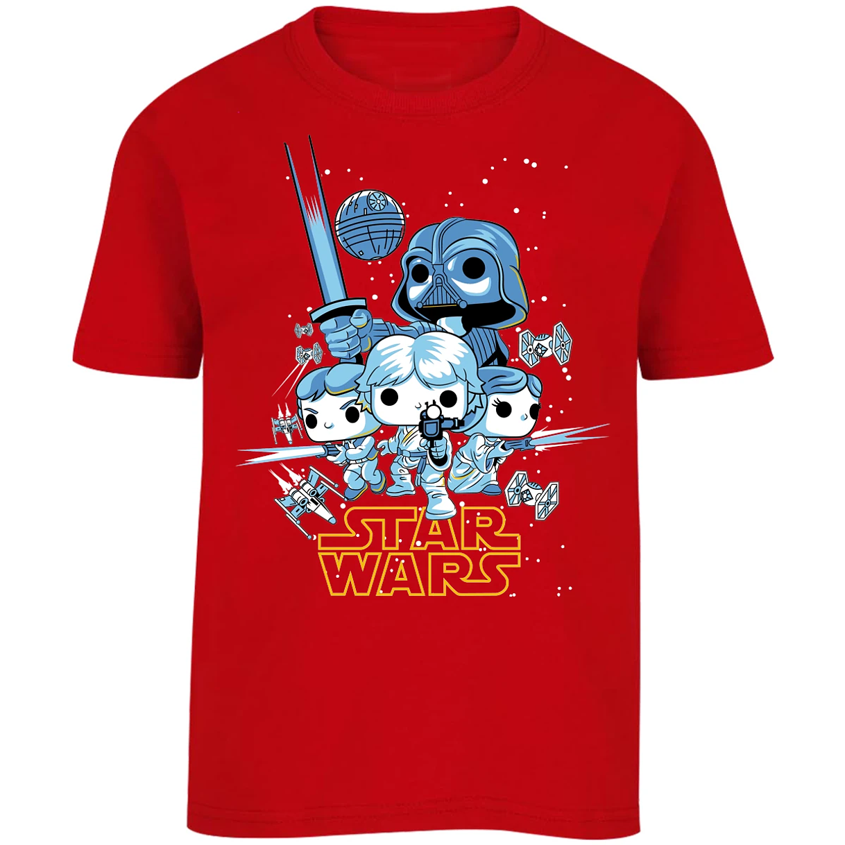 Playera Es De Series Y Peliculas Funko Star Wars para Niño 8