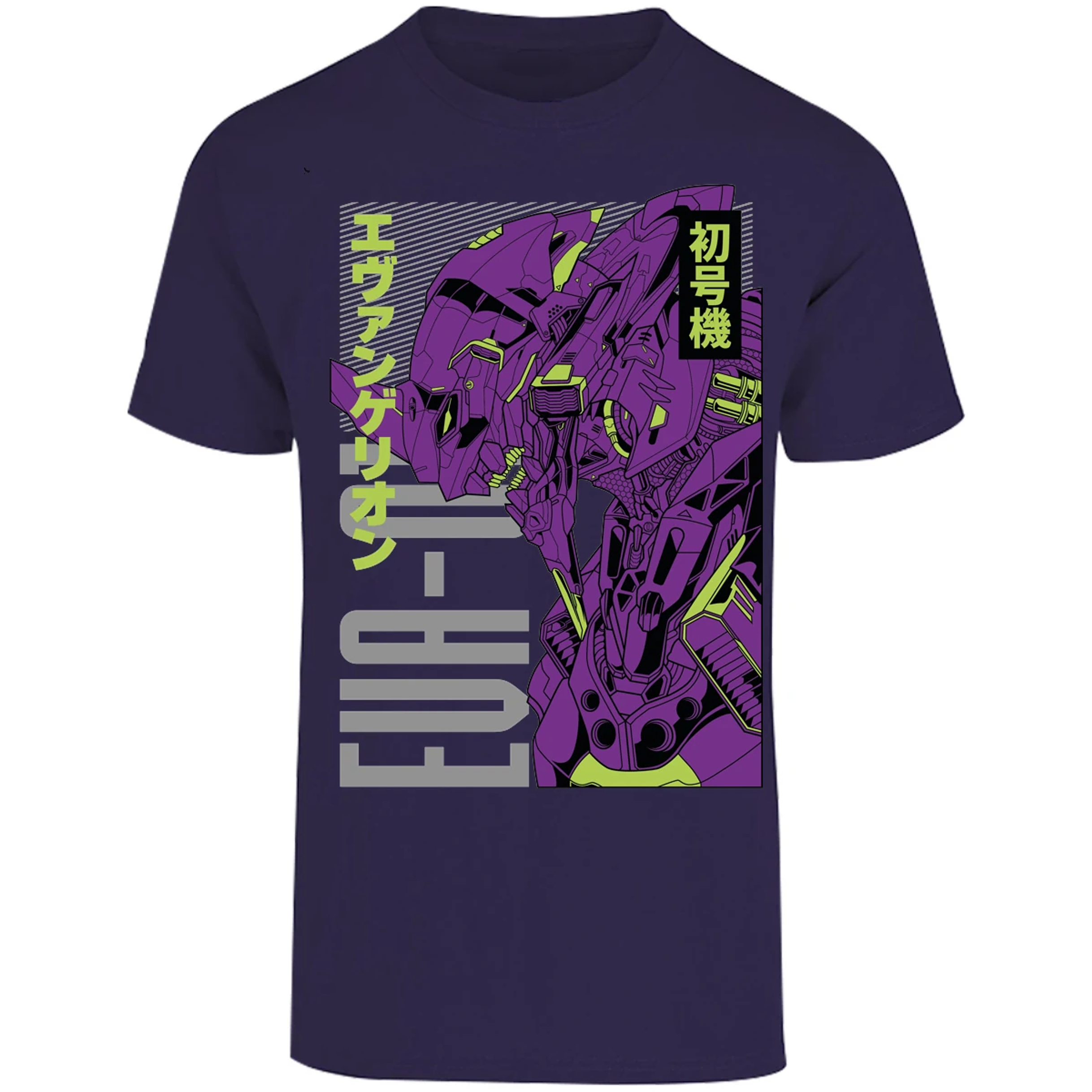 Playera Evangelion Eva 01 Anime para Adulto 23