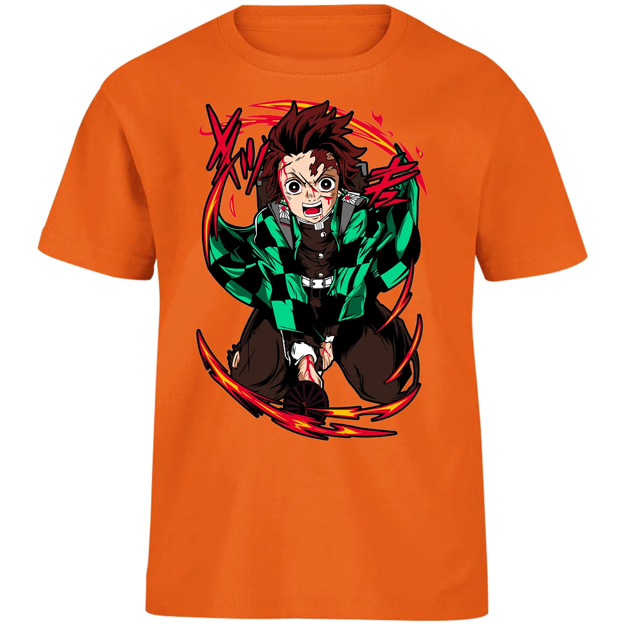 Playera Demon Slayer Tanjiro Anime para Niño 13