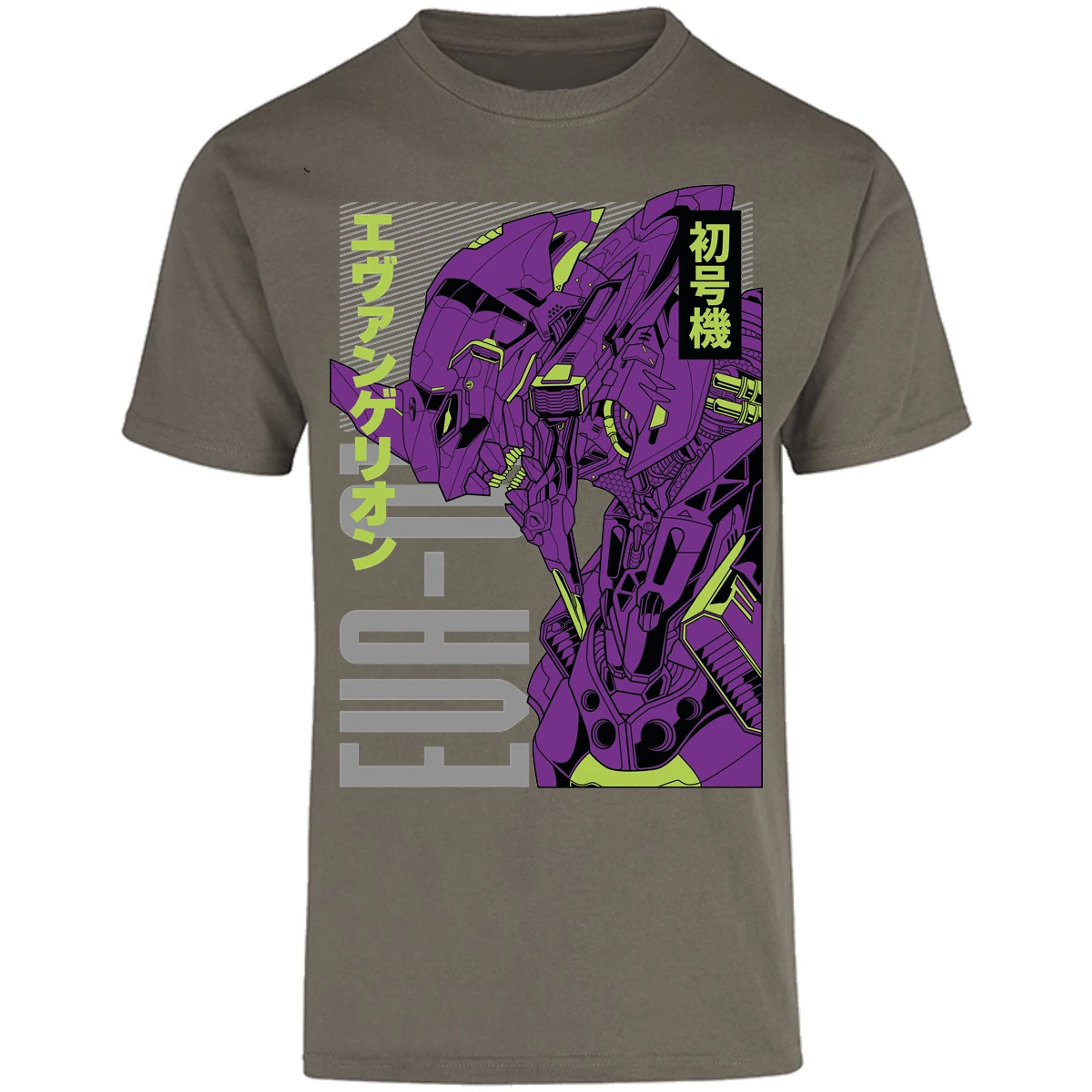 Playera Evangelion Eva 01 Anime para Adulto 26