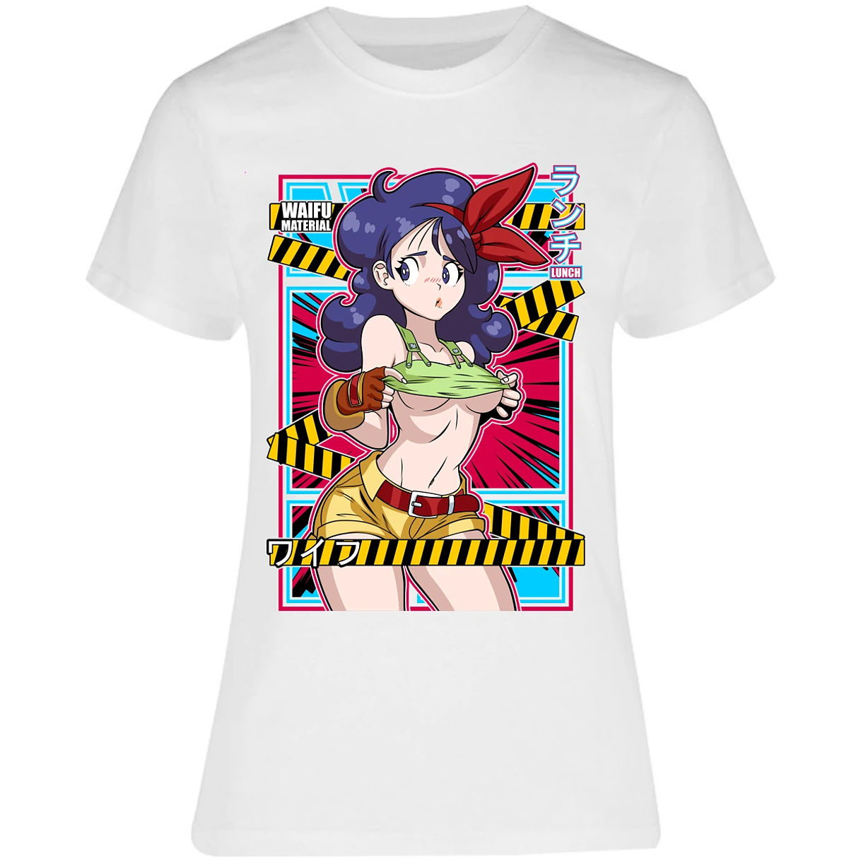 Blusa Dragon Ball Lunch Anime Blusa para Mujer 4