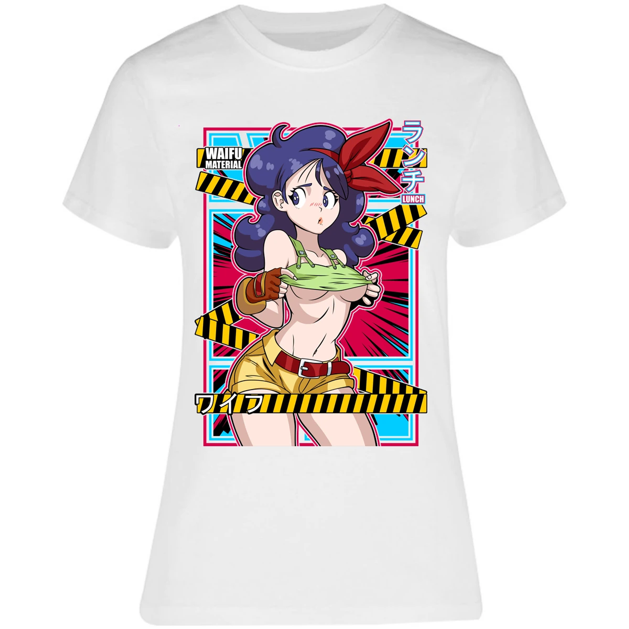 Blusa Dragon Ball Lunch Anime Blusa para Mujer 4