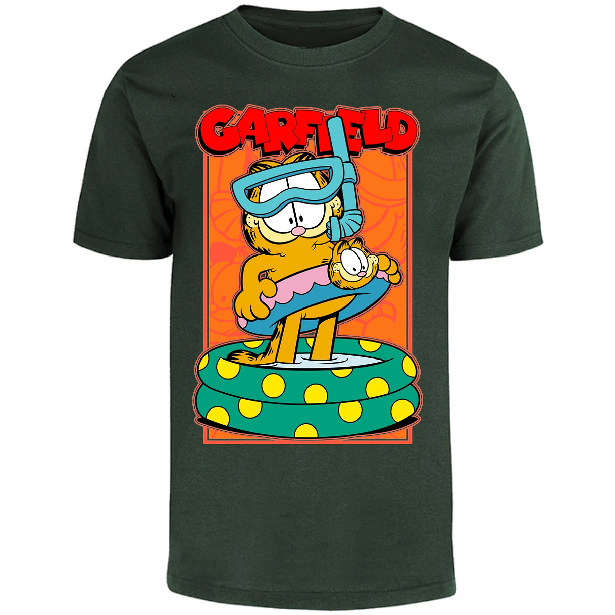 Playera Es De Series Y Peliculas Garfield Pool para Adulto 3