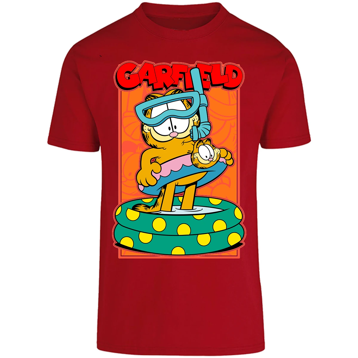 Playera Es De Series Y Peliculas Garfield Pool para Adulto 16