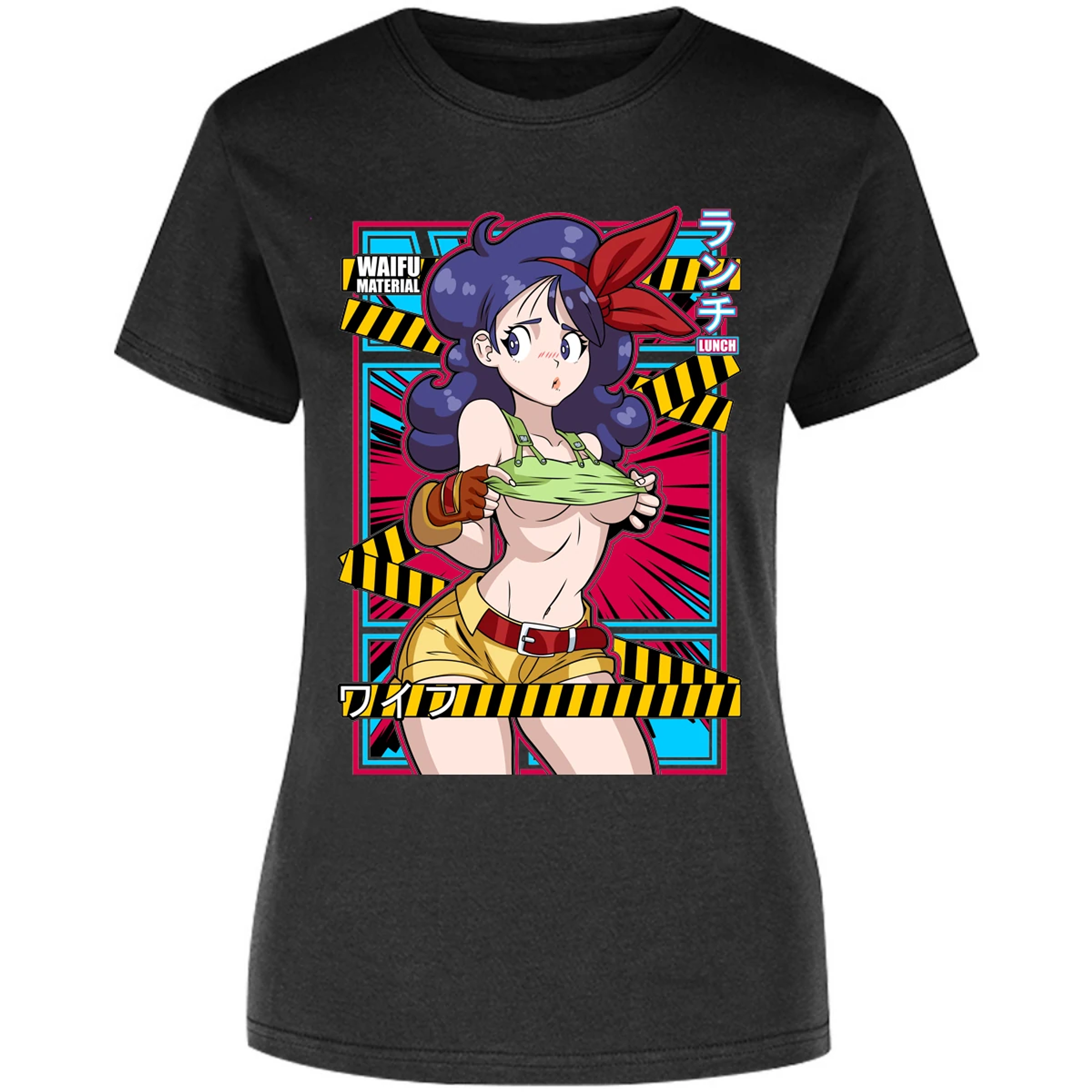 Blusa Dragon Ball Lunch Anime Blusa para Mujer 17