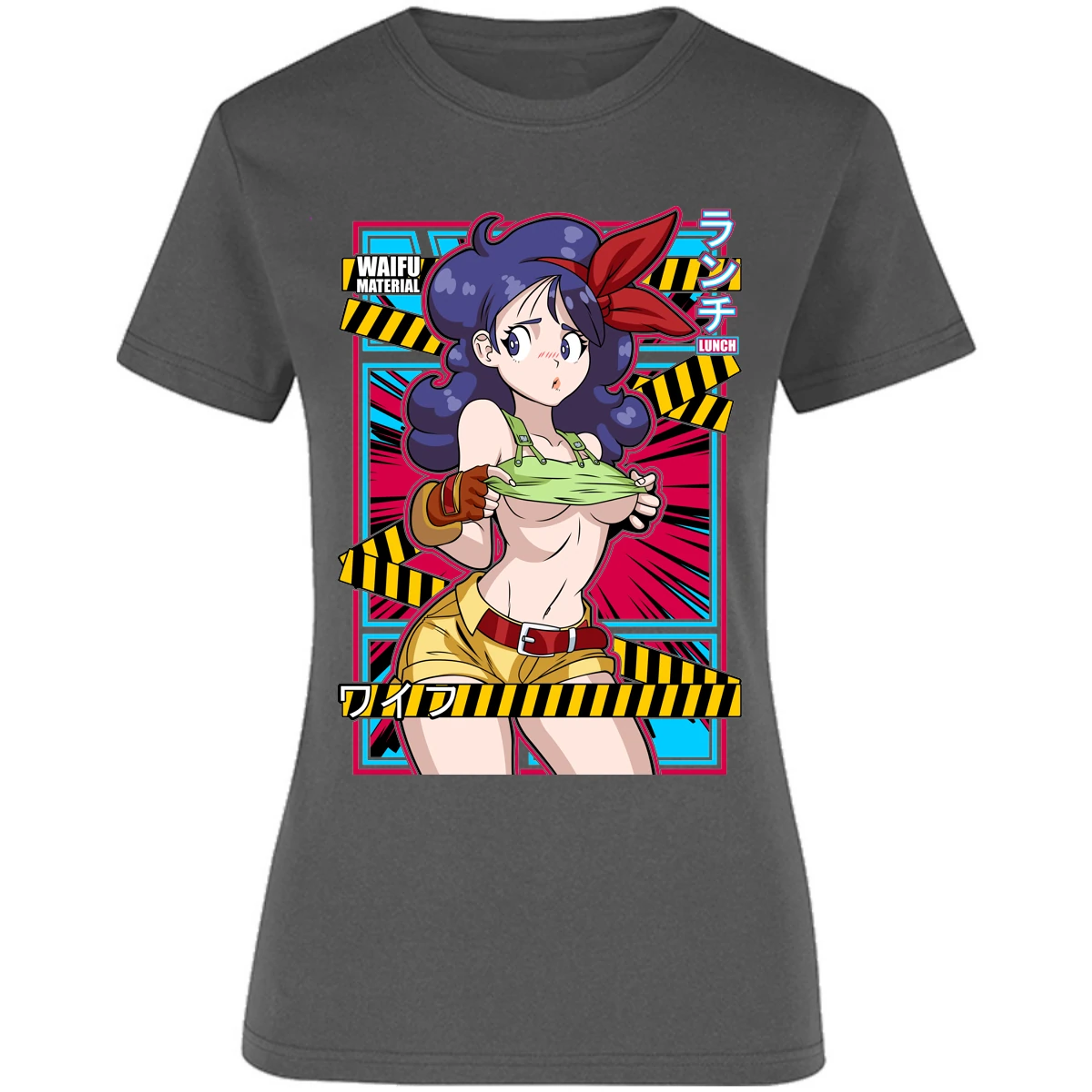 Blusa Dragon Ball Lunch Anime Blusa para Mujer 9