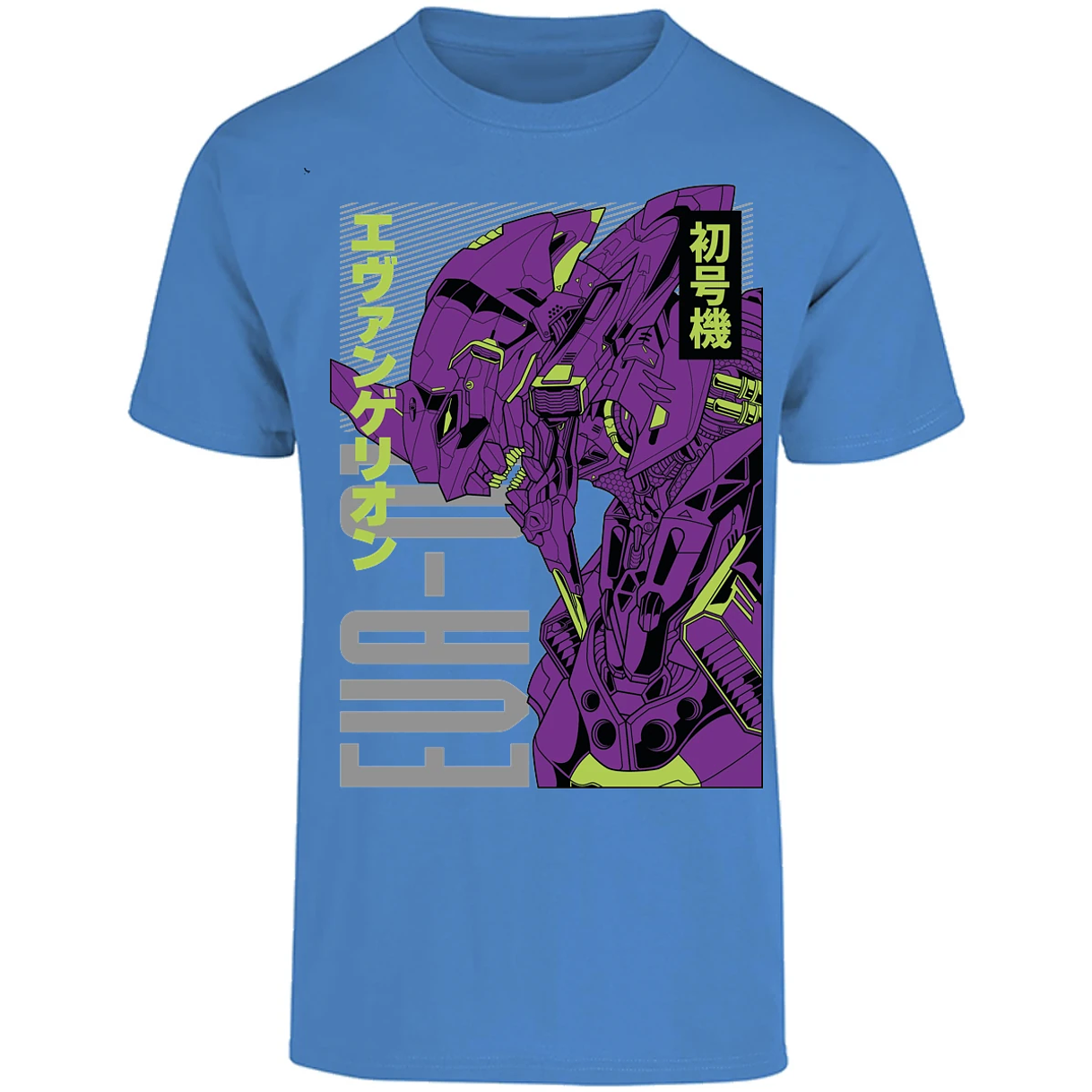 Playera Evangelion Eva 01 Anime para Adulto 19