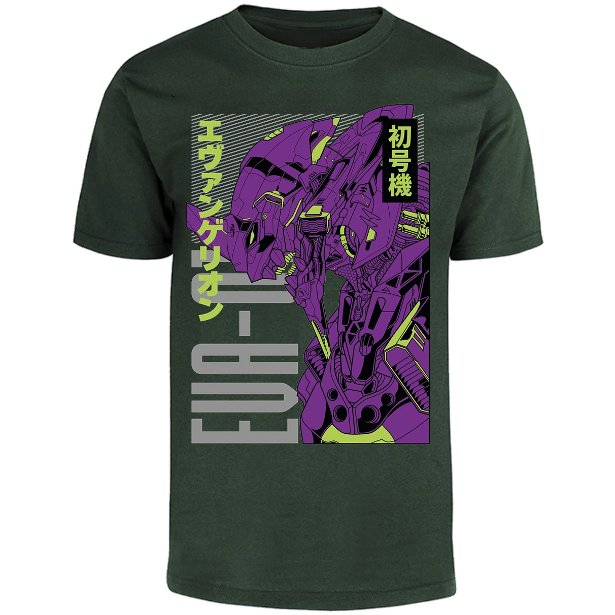 Playera Evangelion Eva 01 Anime para Adulto 43