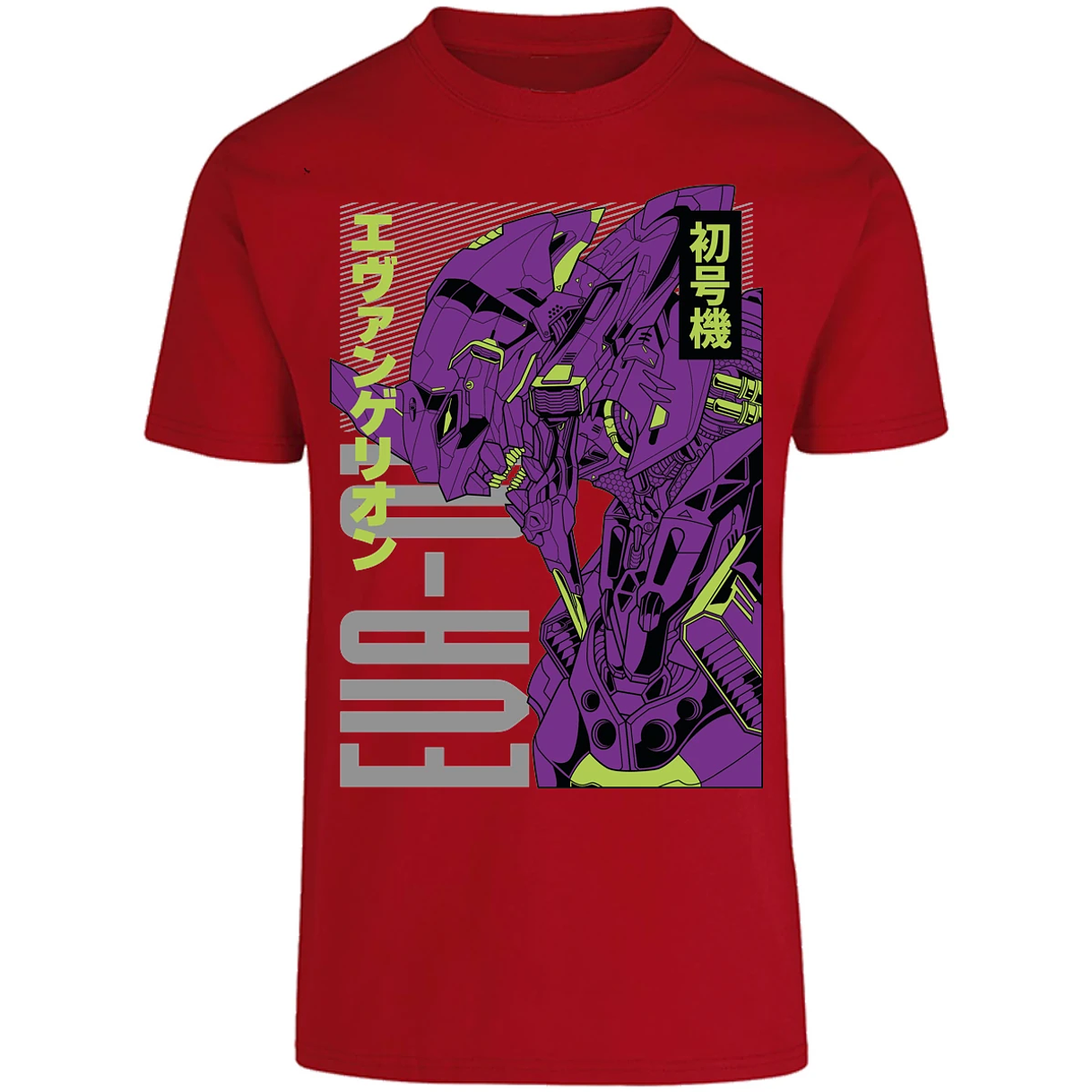 Playera Evangelion Eva 01 Anime para Adulto 48