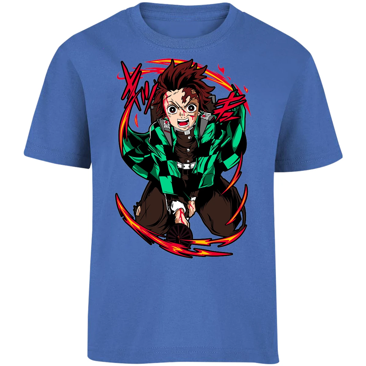 Playera Demon Slayer Tanjiro Anime para Niño 11